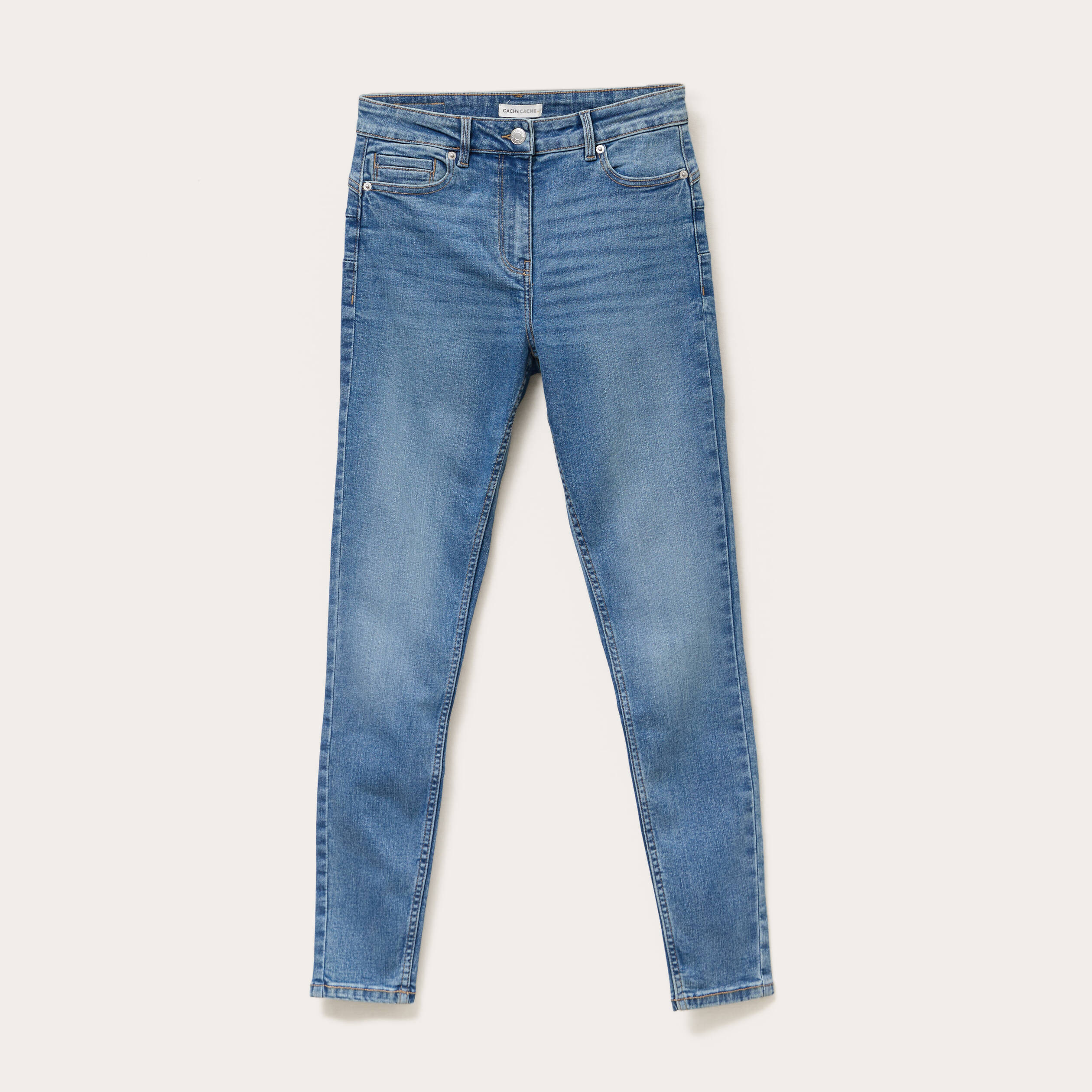 jeans skinny push up denim double stone femme Jeans skinny push up denim double stone femme