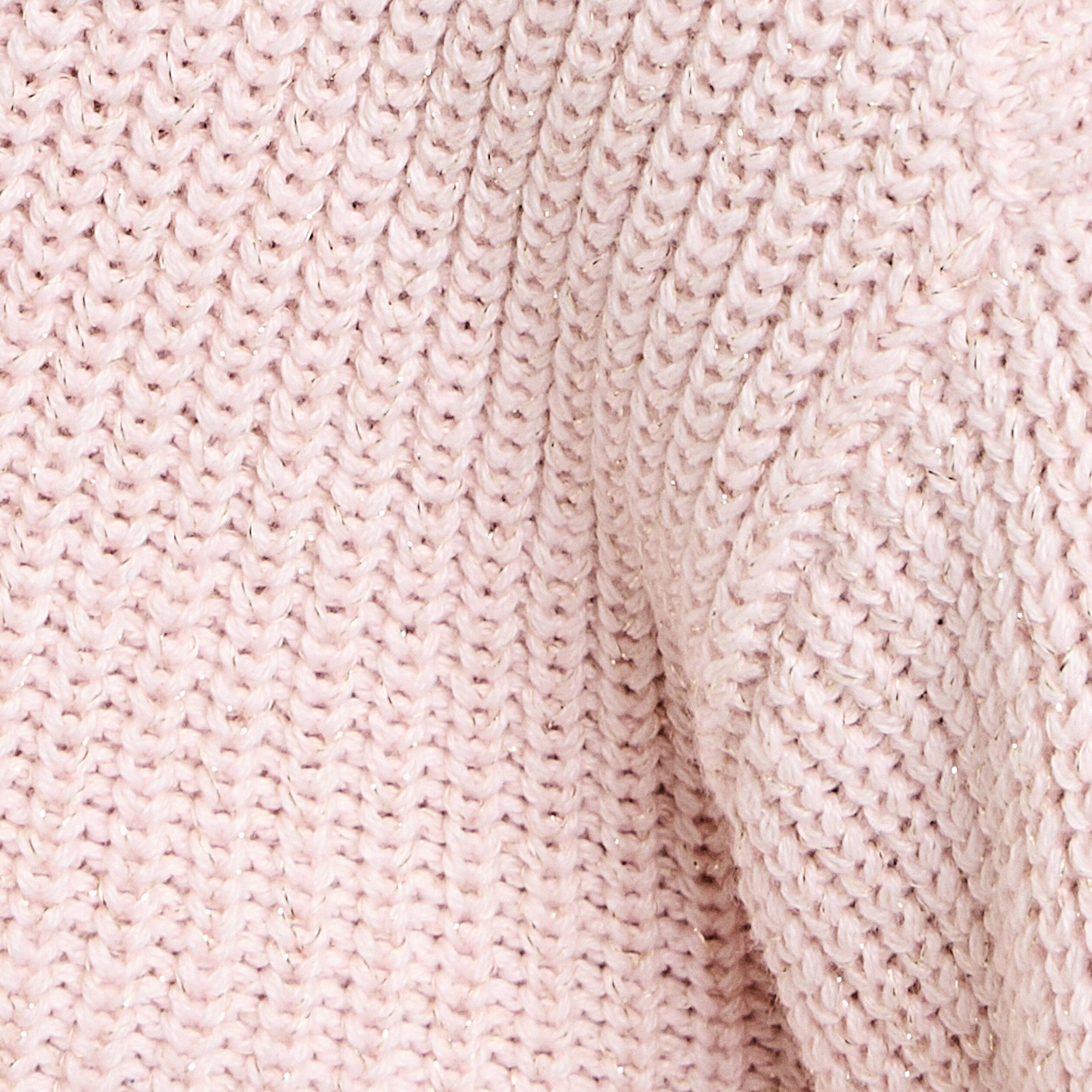Pull col bateau rose clair femme