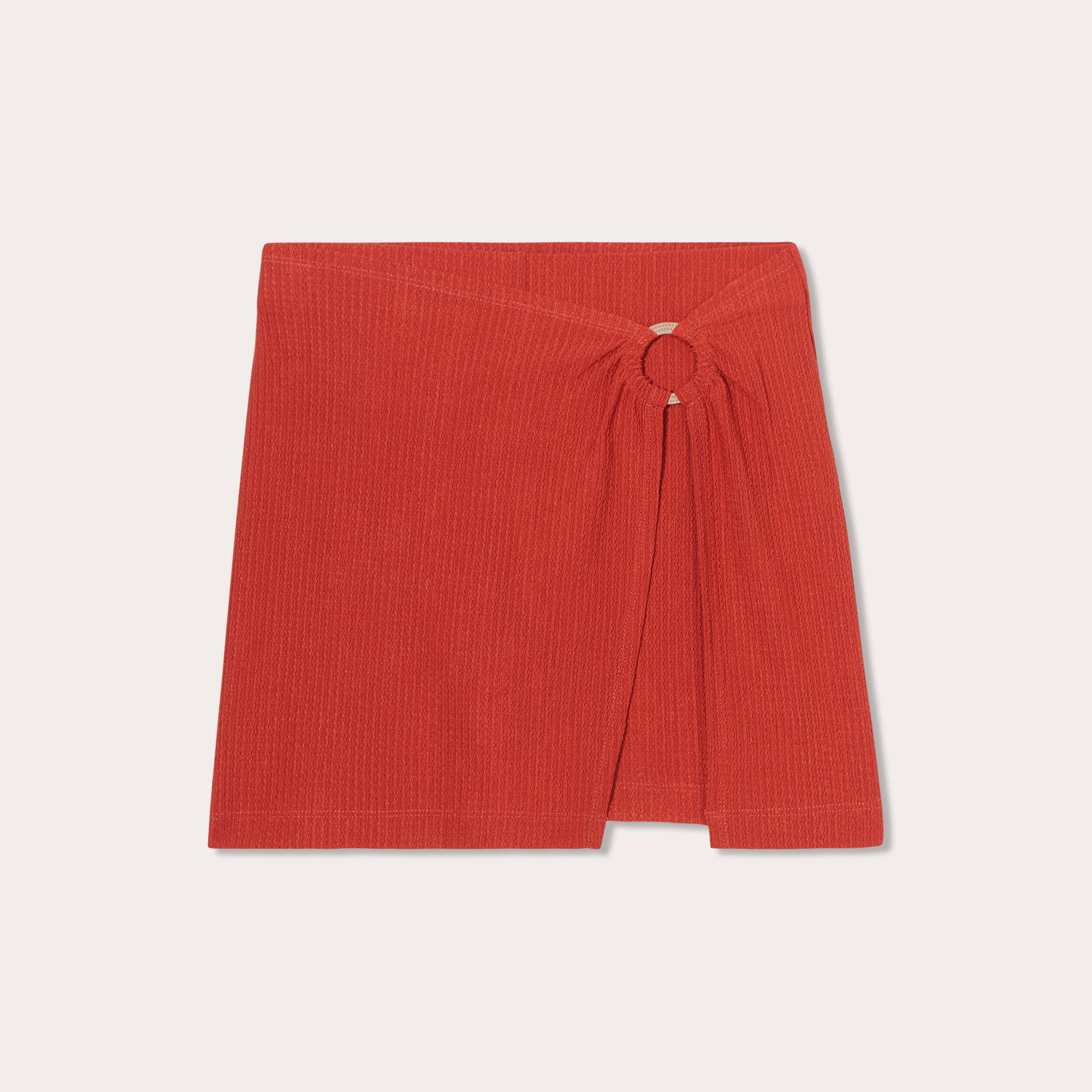 jupe short evasee vieux rose femme Jupe-short évasée vieux rose femme