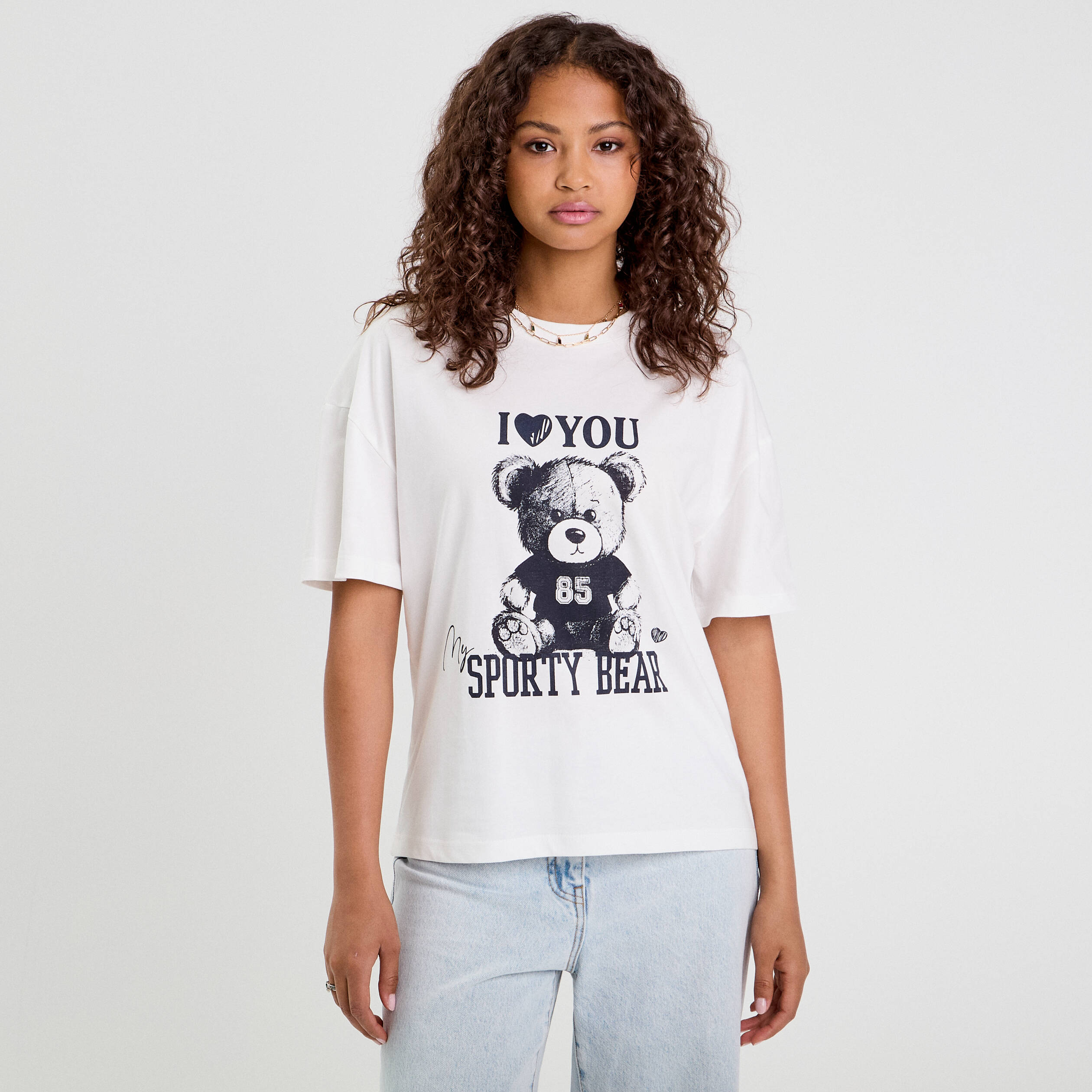 t shirt manches courtes blanc femme T-shirt manches courtes blanc femme