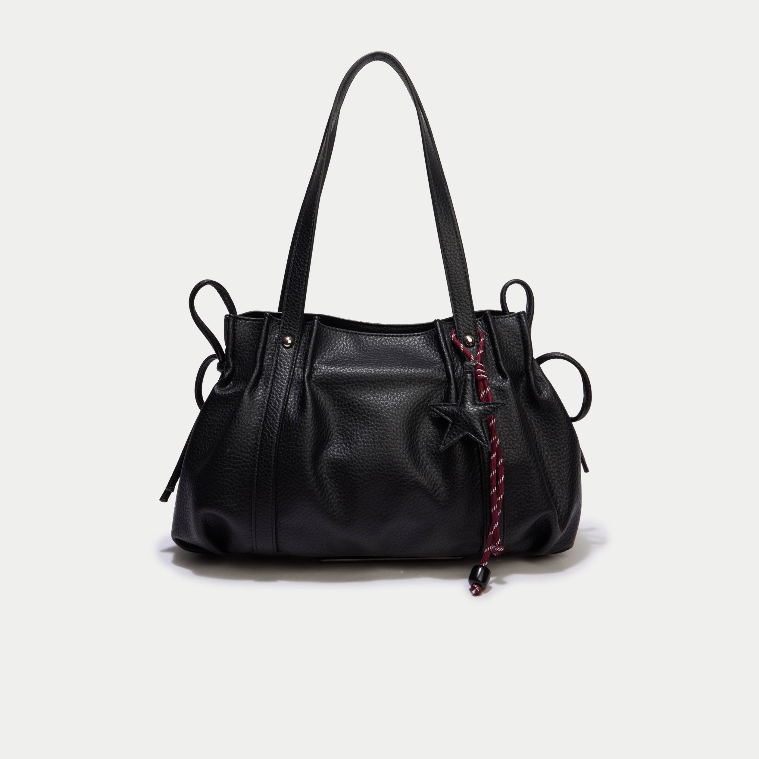 Sac port&eacute; &eacute;paule noir femme