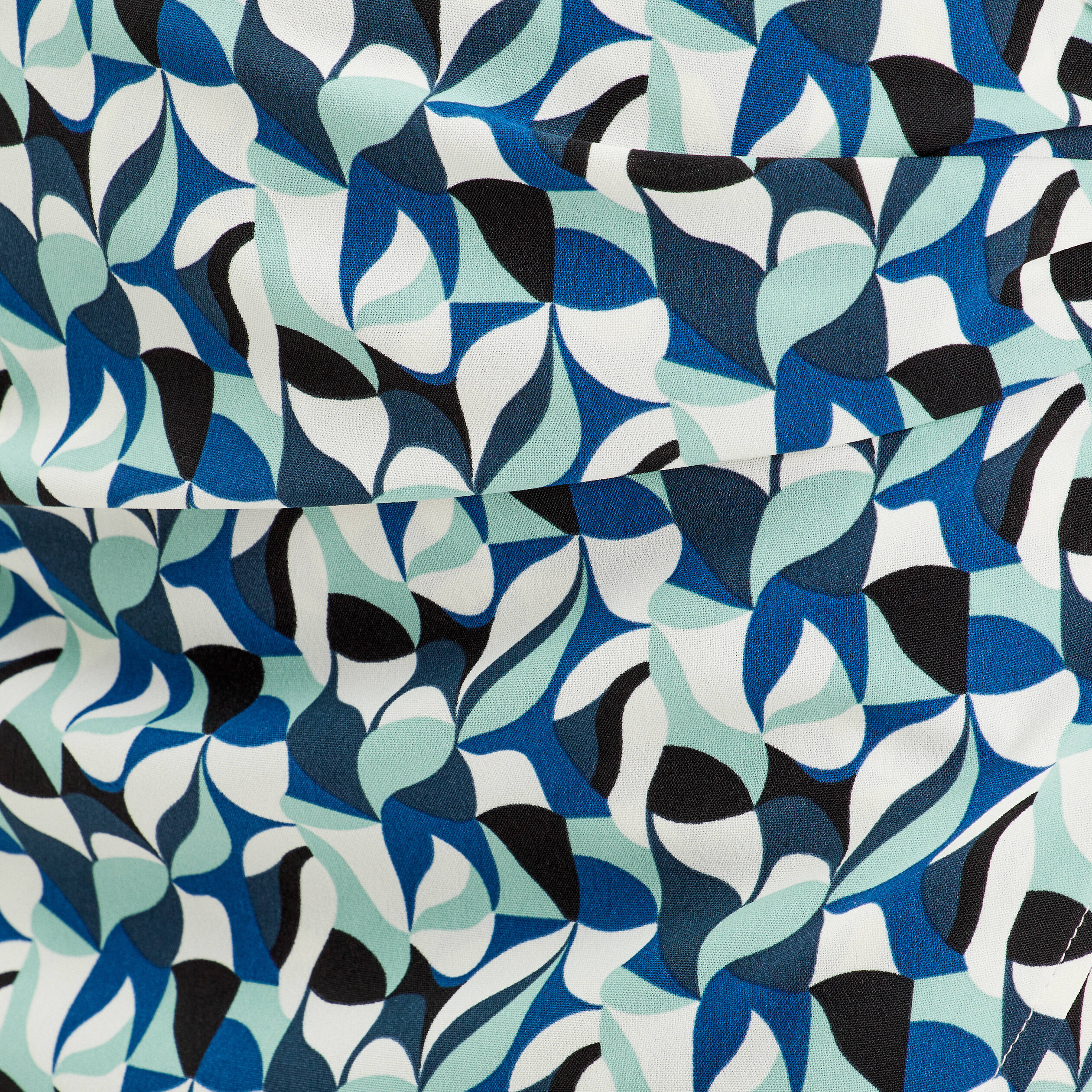 jupe droite drapee bleu femme Jupe droite drapée bleu femme