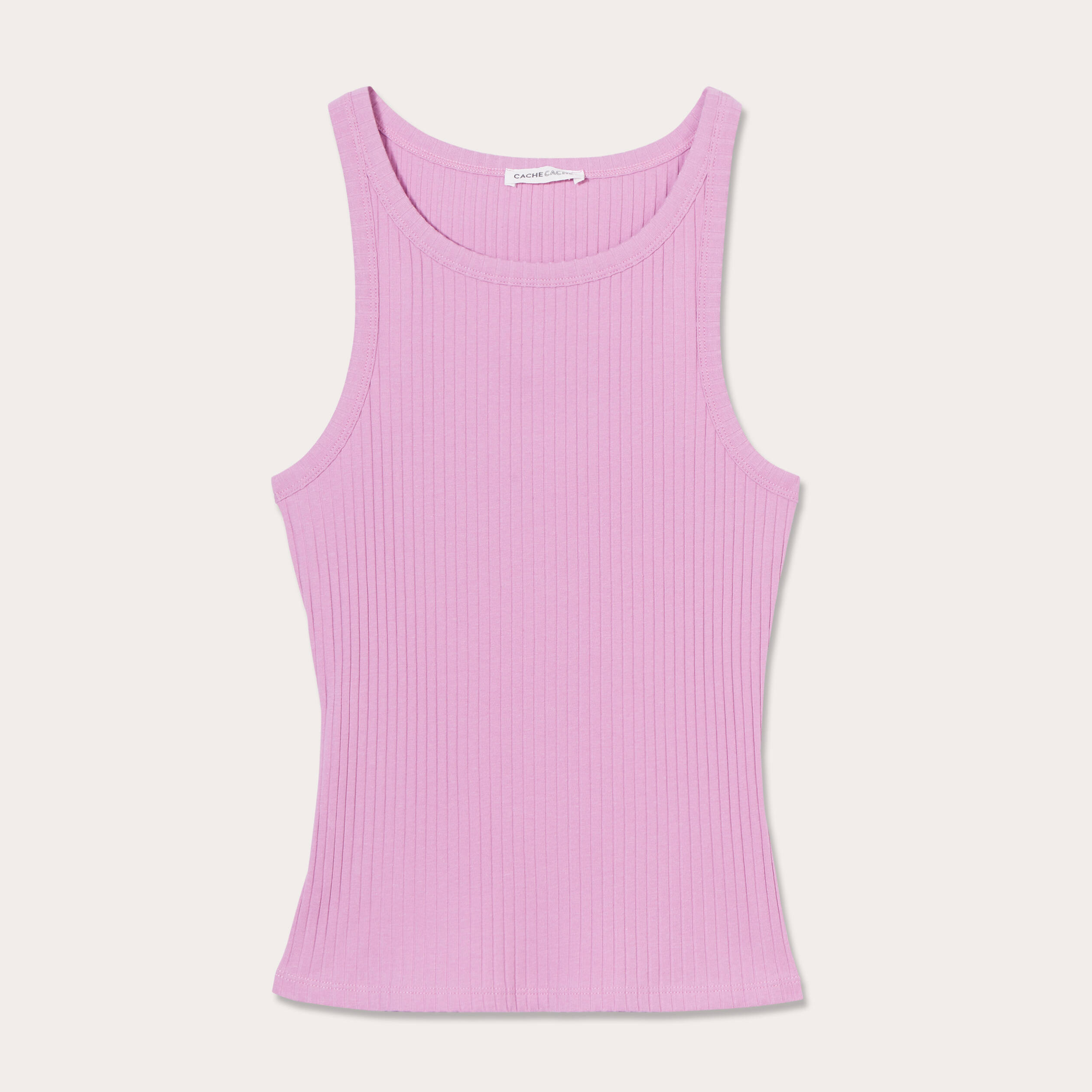 debardeur bretelles larges violet femme Débardeur bretelles larges violet femme