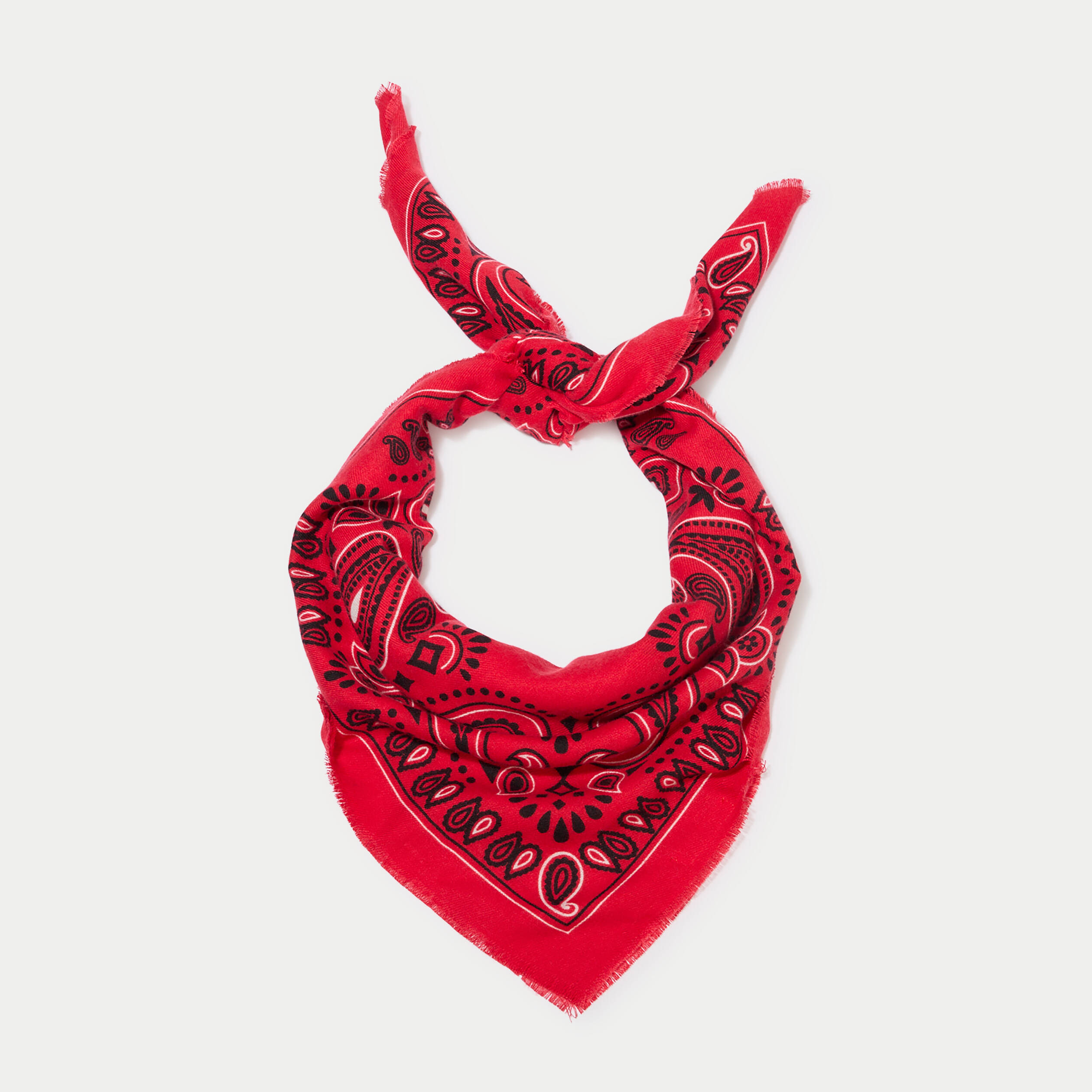 Foulard rouge femme