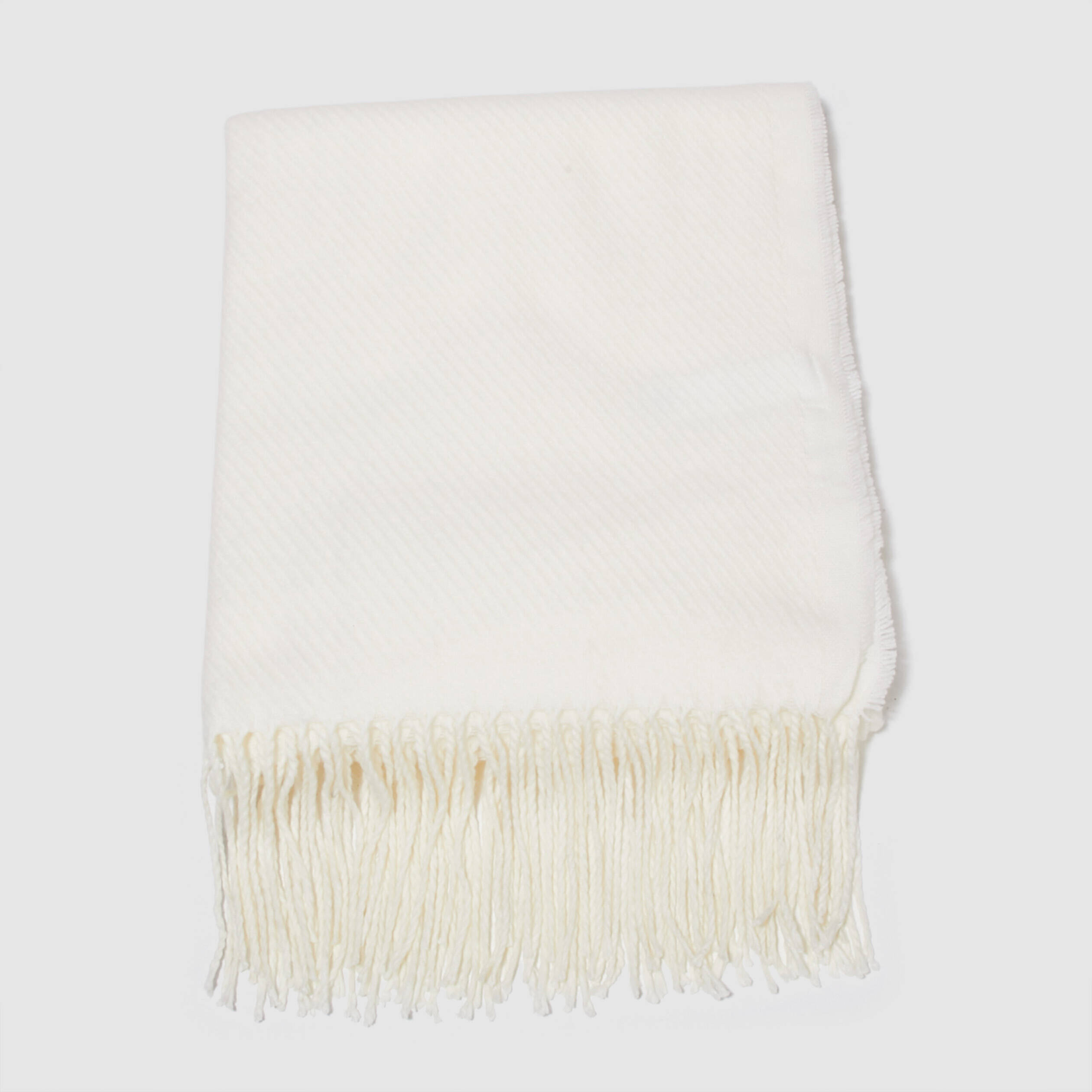 echarpe a franges ecru femme Écharpe à franges ecru femme