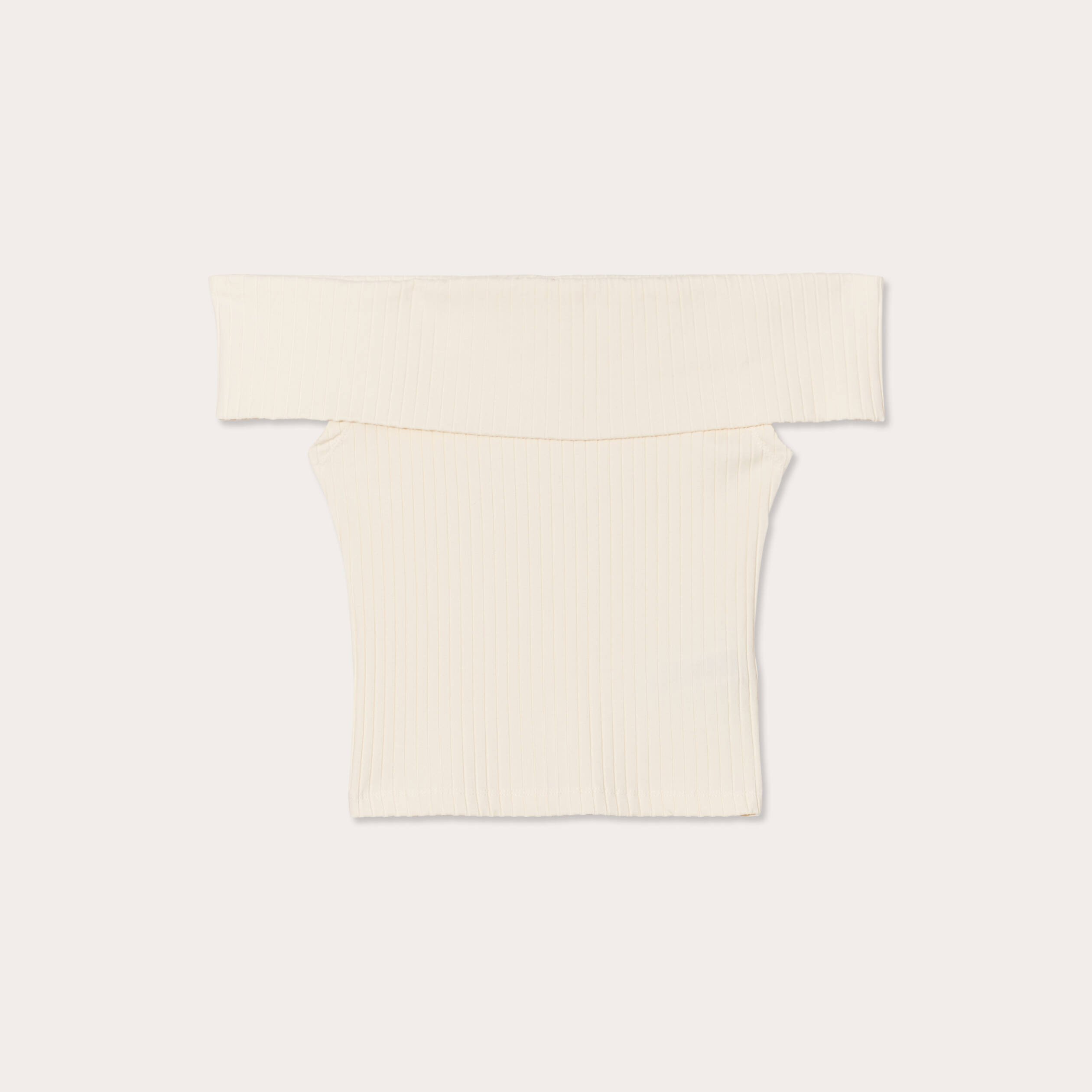 t shirt manches courtes cotele ecru femme T-shirt manches courtes côtelé ecru femme