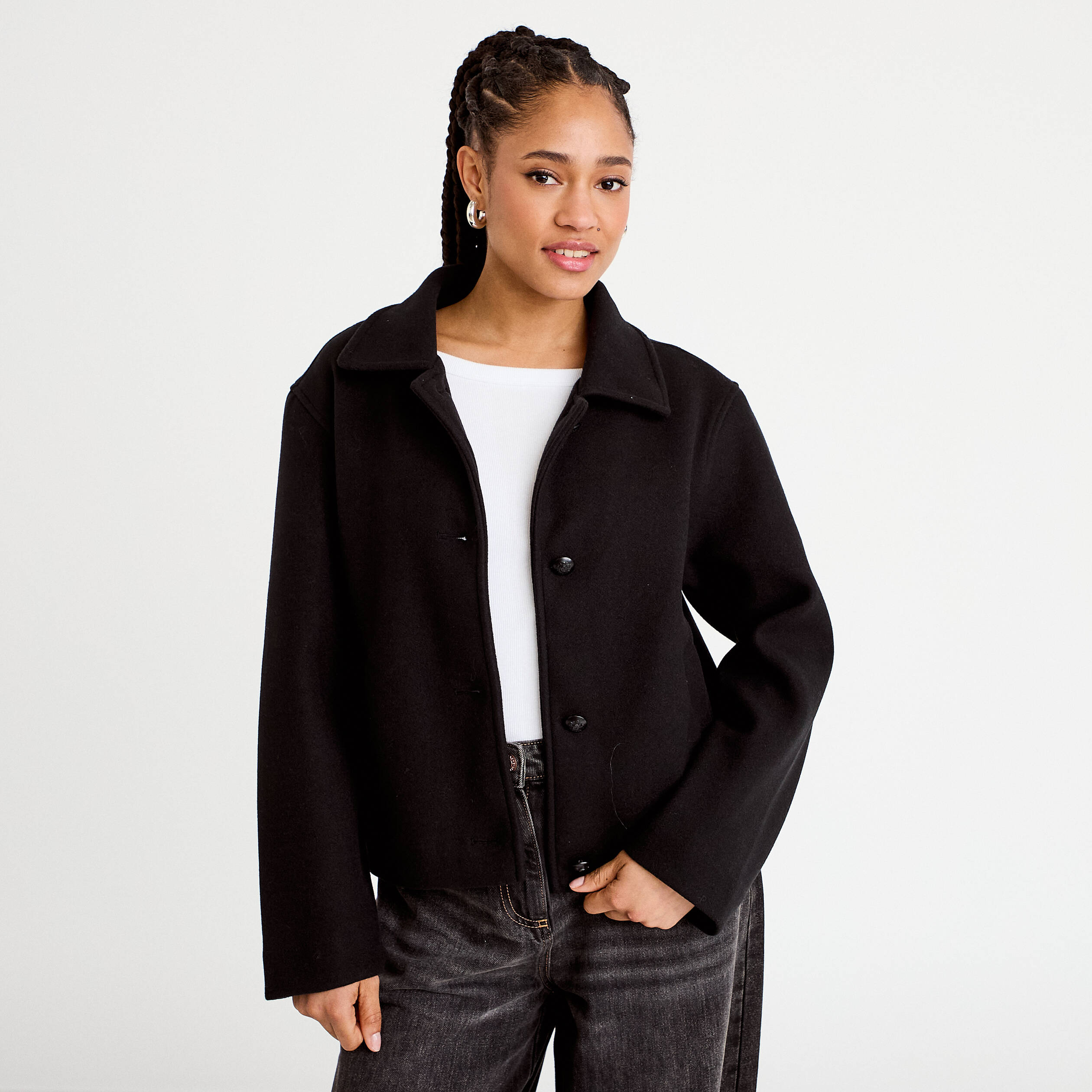 Vestes courtes femme Noir | Bréal