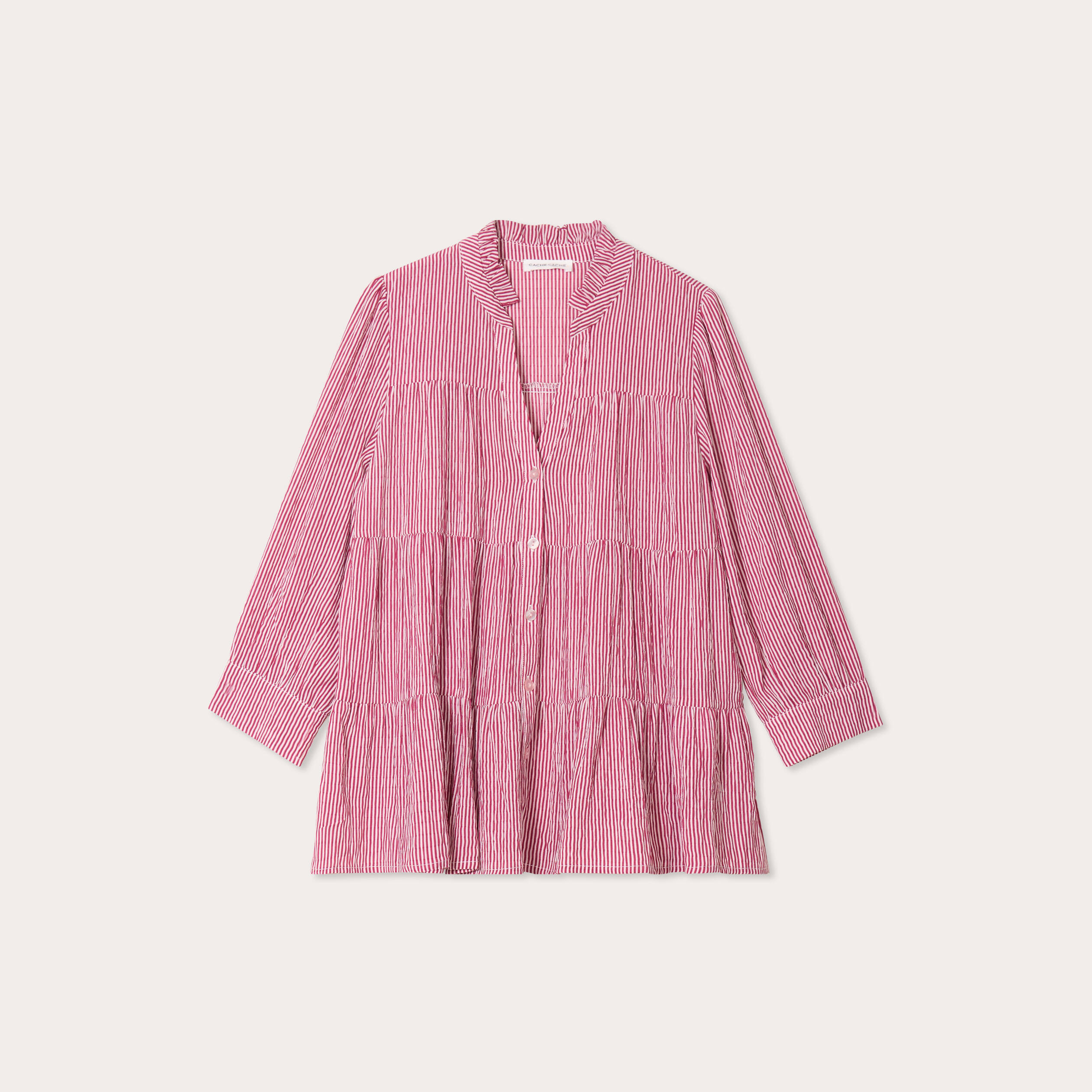 blouse manches 34 bordeaux femme Blouse manches 3/4 bordeaux femme