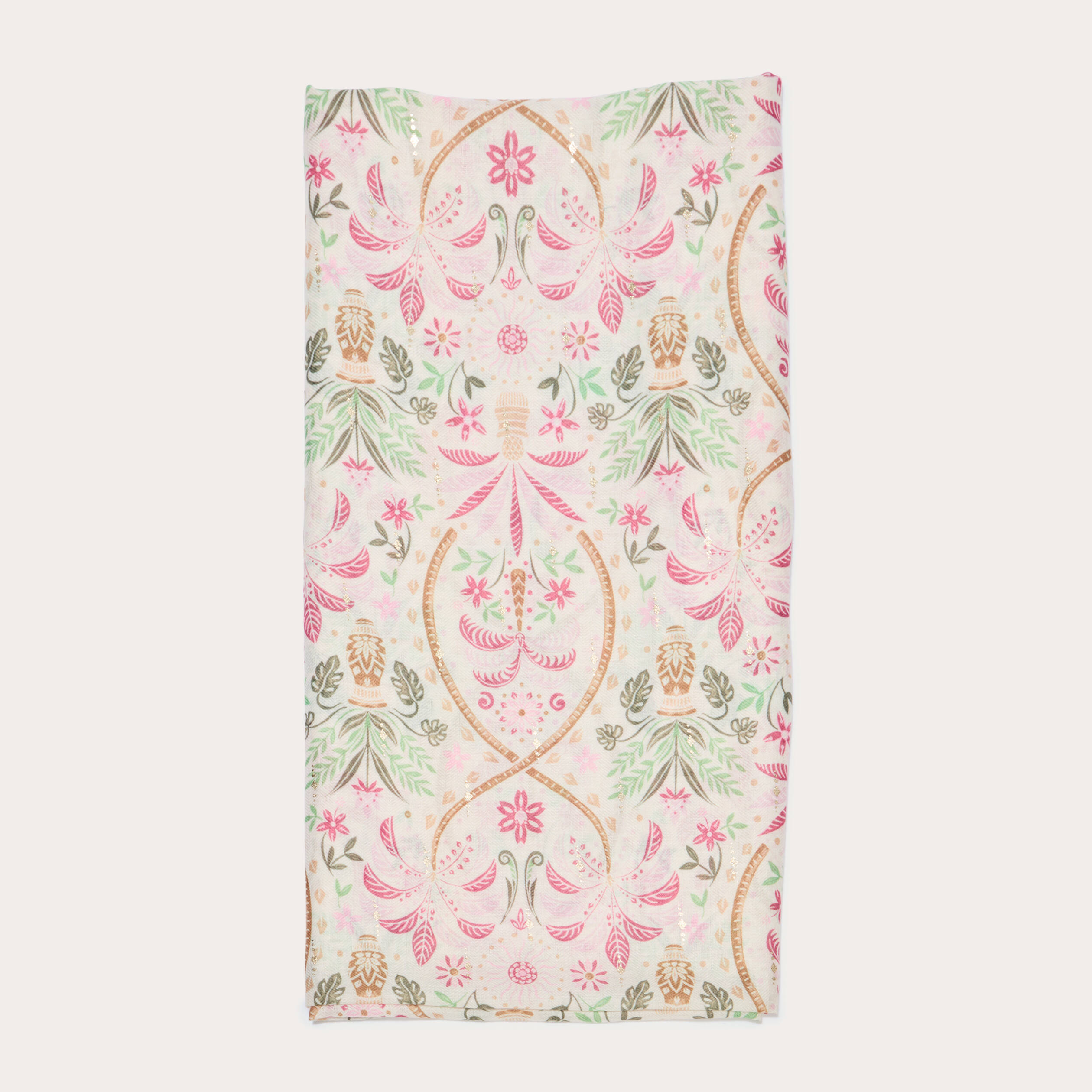 Foulard blanc femme