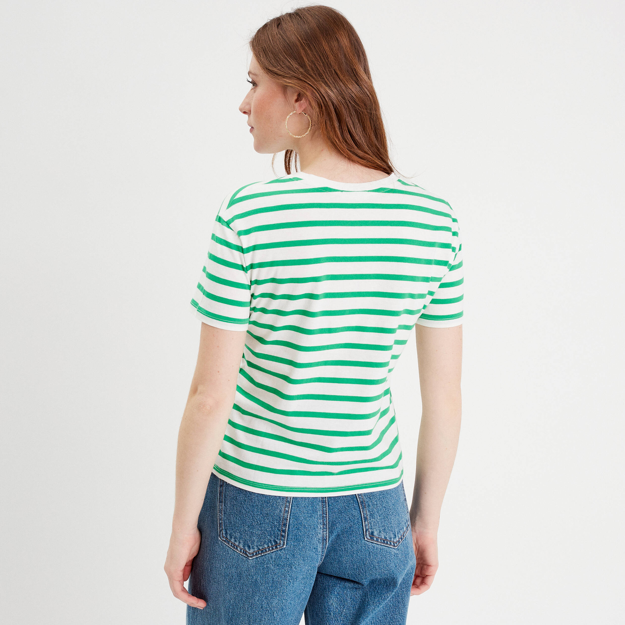 t shirt manches courtes blanc femme T-shirt manches courtes blanc femme