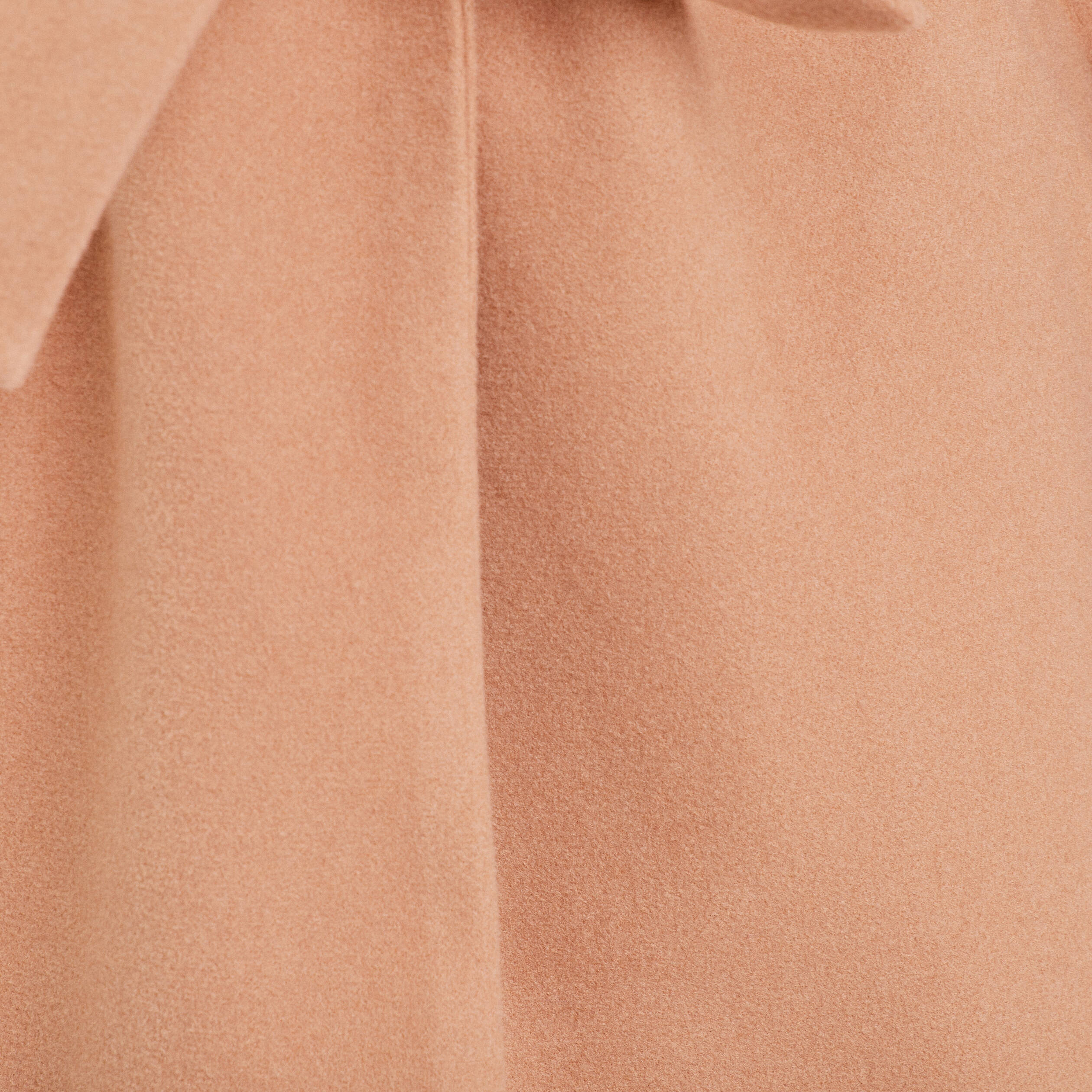 manteau droit ceinture camel femme Manteau droit ceinturé camel femme