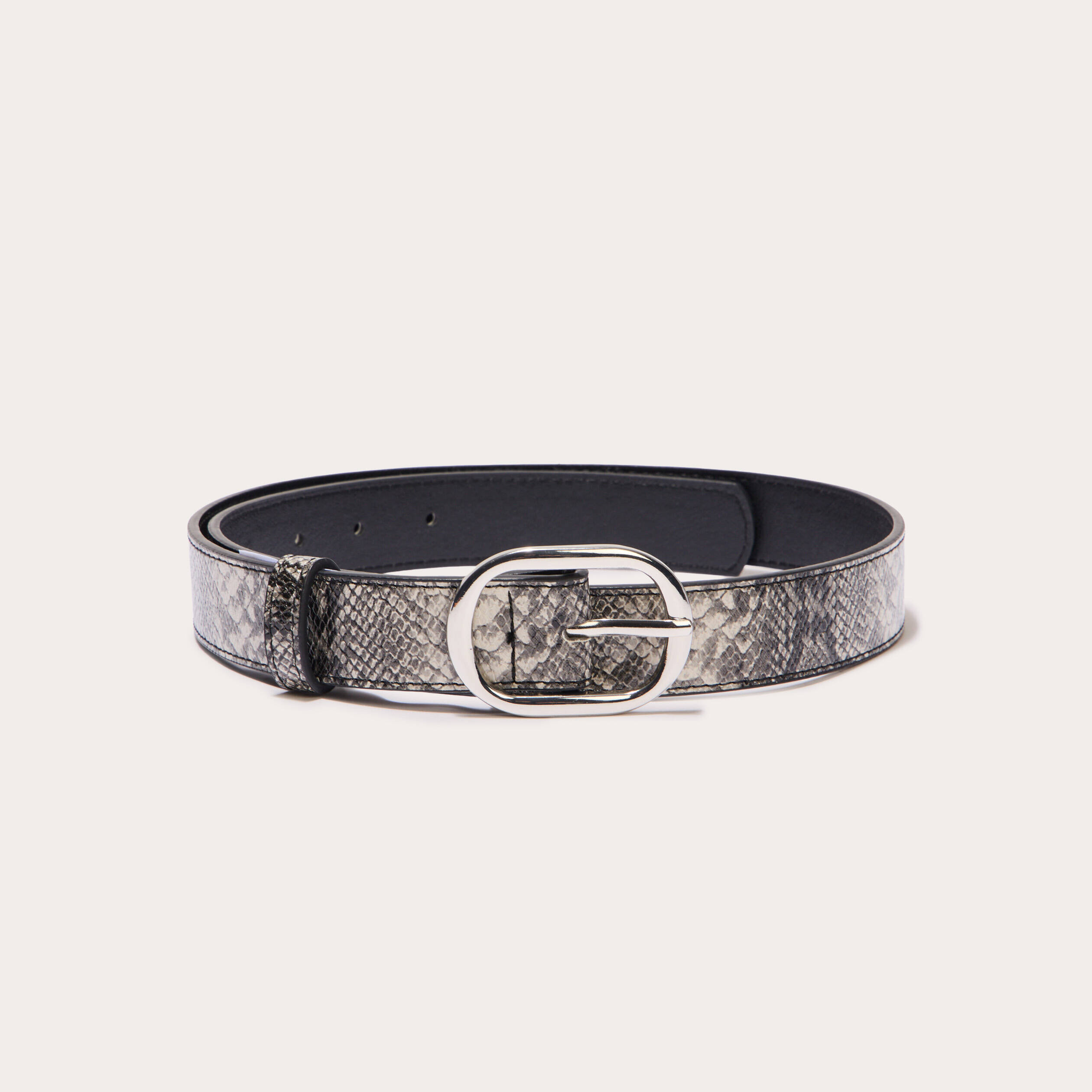ceinture avec boucle bleu gris femme Ceinture avec boucle bleu gris femme
