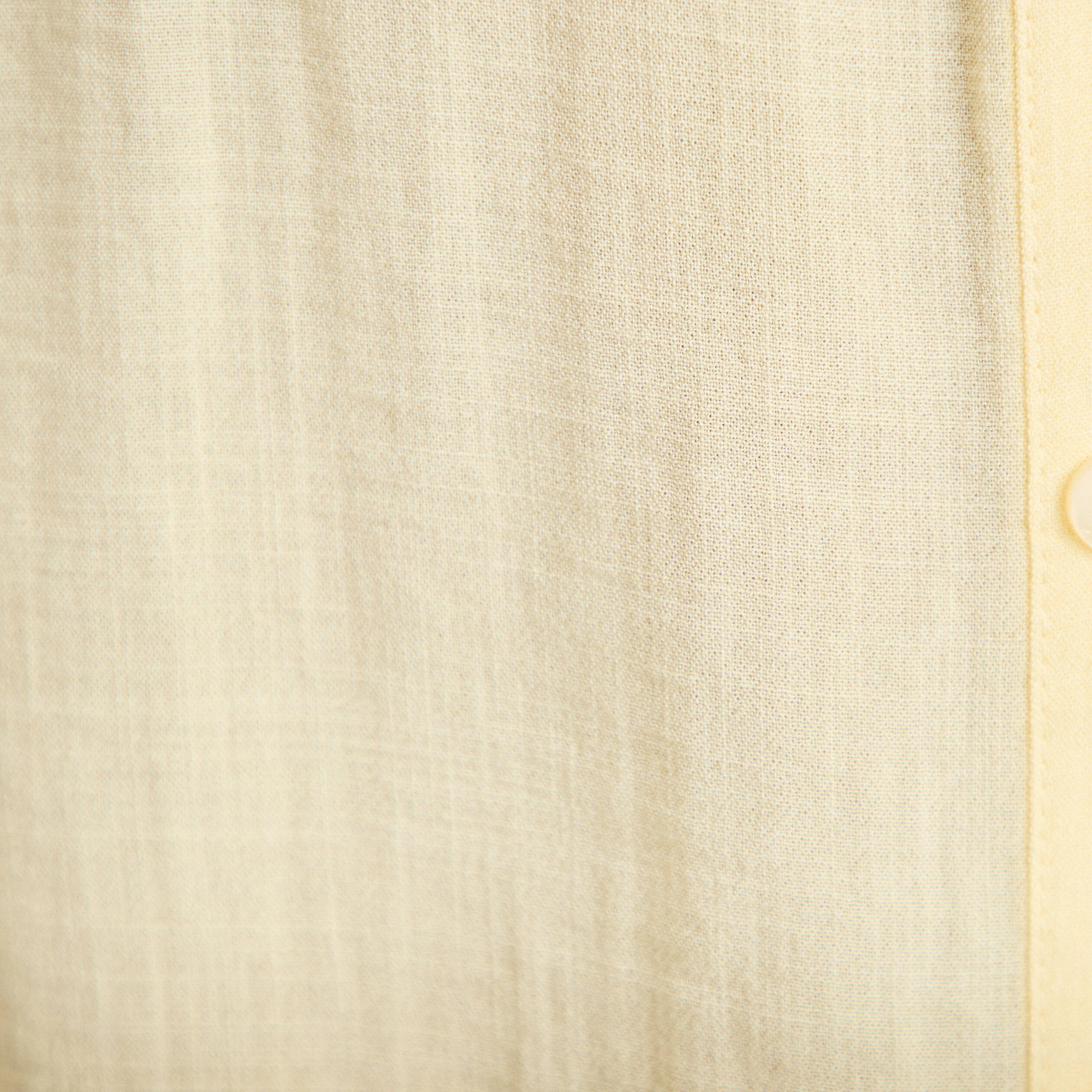 Blouse manches courtes jaune pastel femme