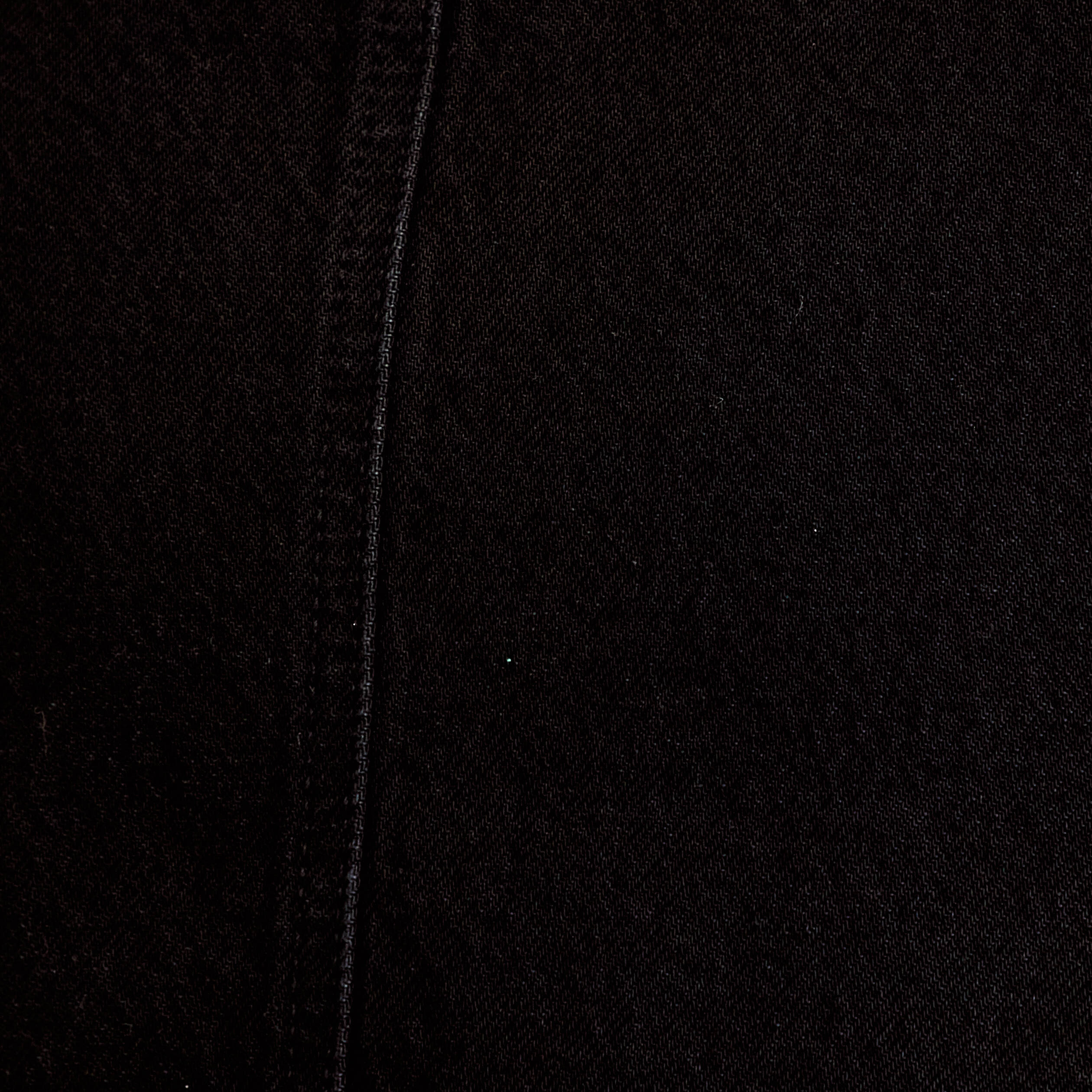 Jupe-short trap&egrave;ze en jean denim noir femme