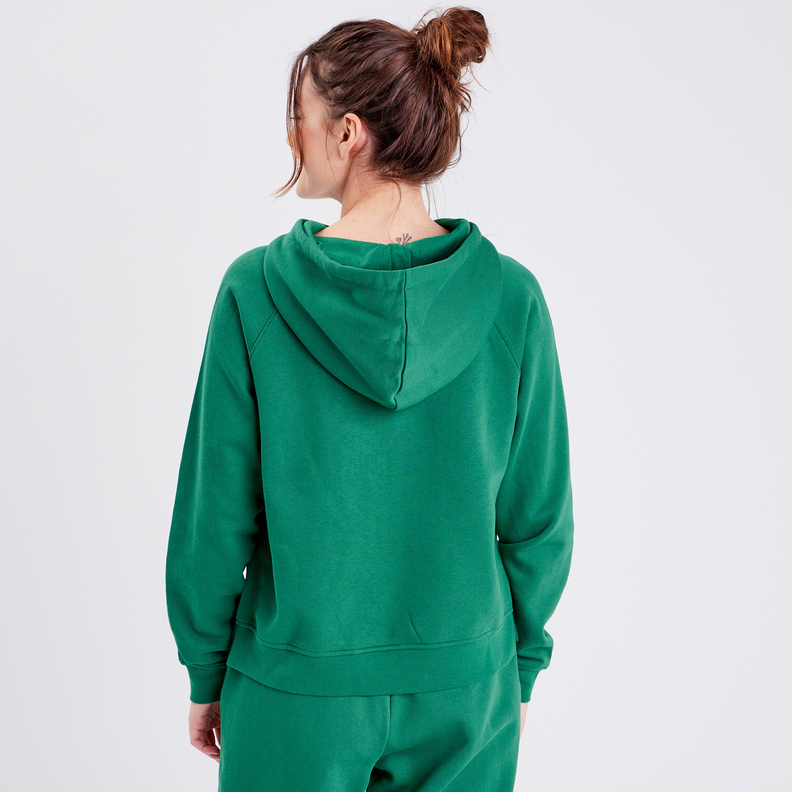 sweat a capuche vert femme Sweat à capuche vert femme