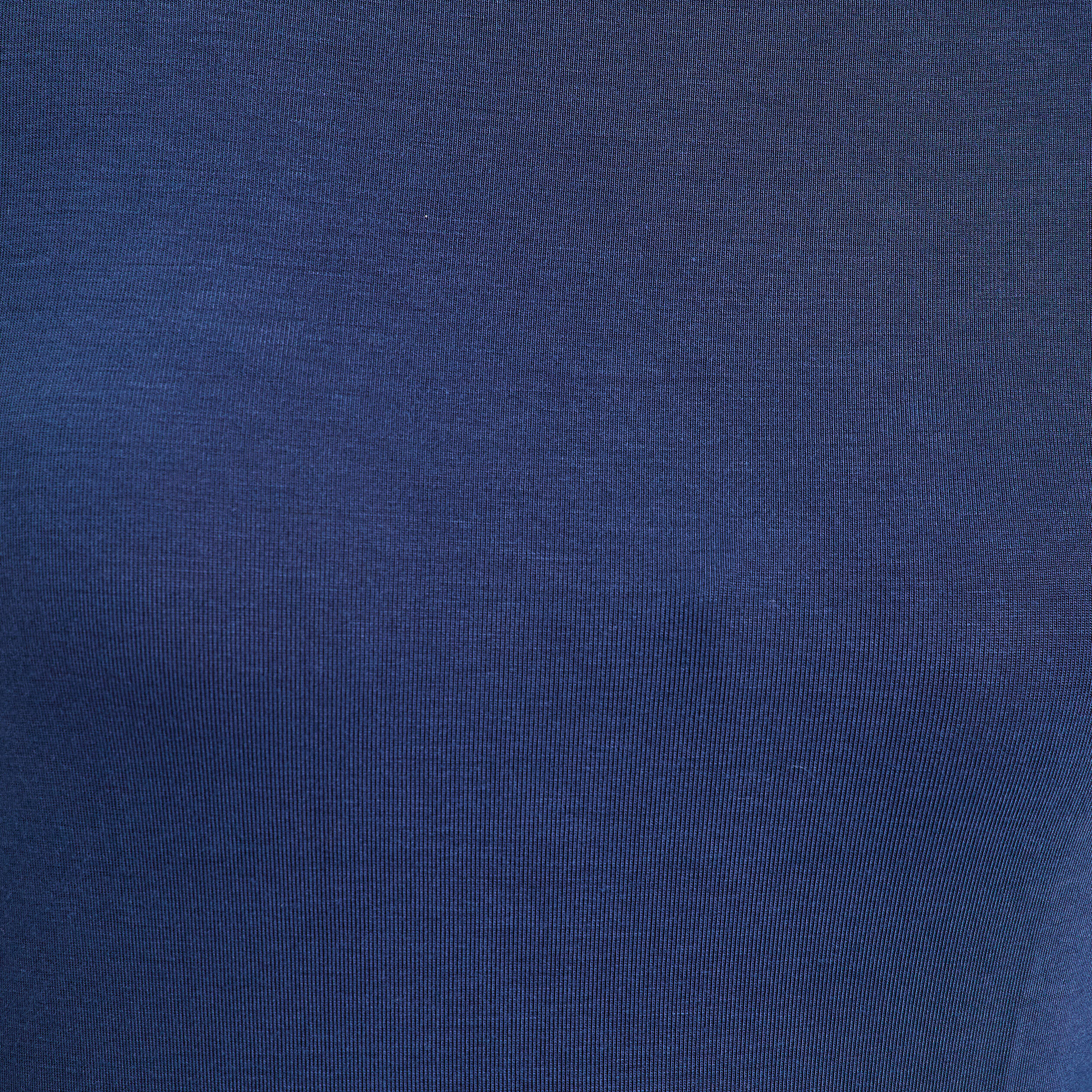 t shirt uni a manches longues bleu fonce femme T-shirt uni à manches longues bleu foncé femme