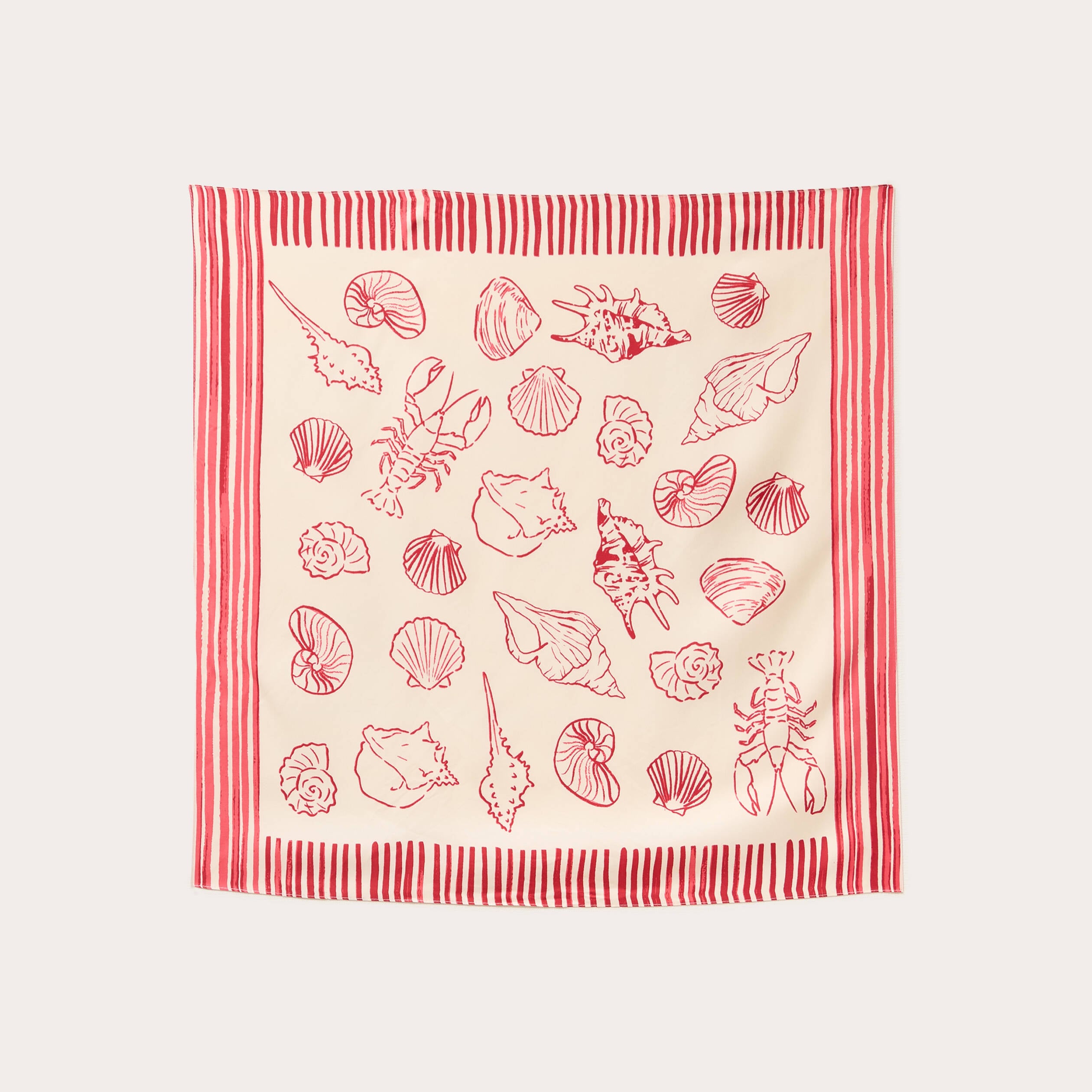 Foulard ecru femme