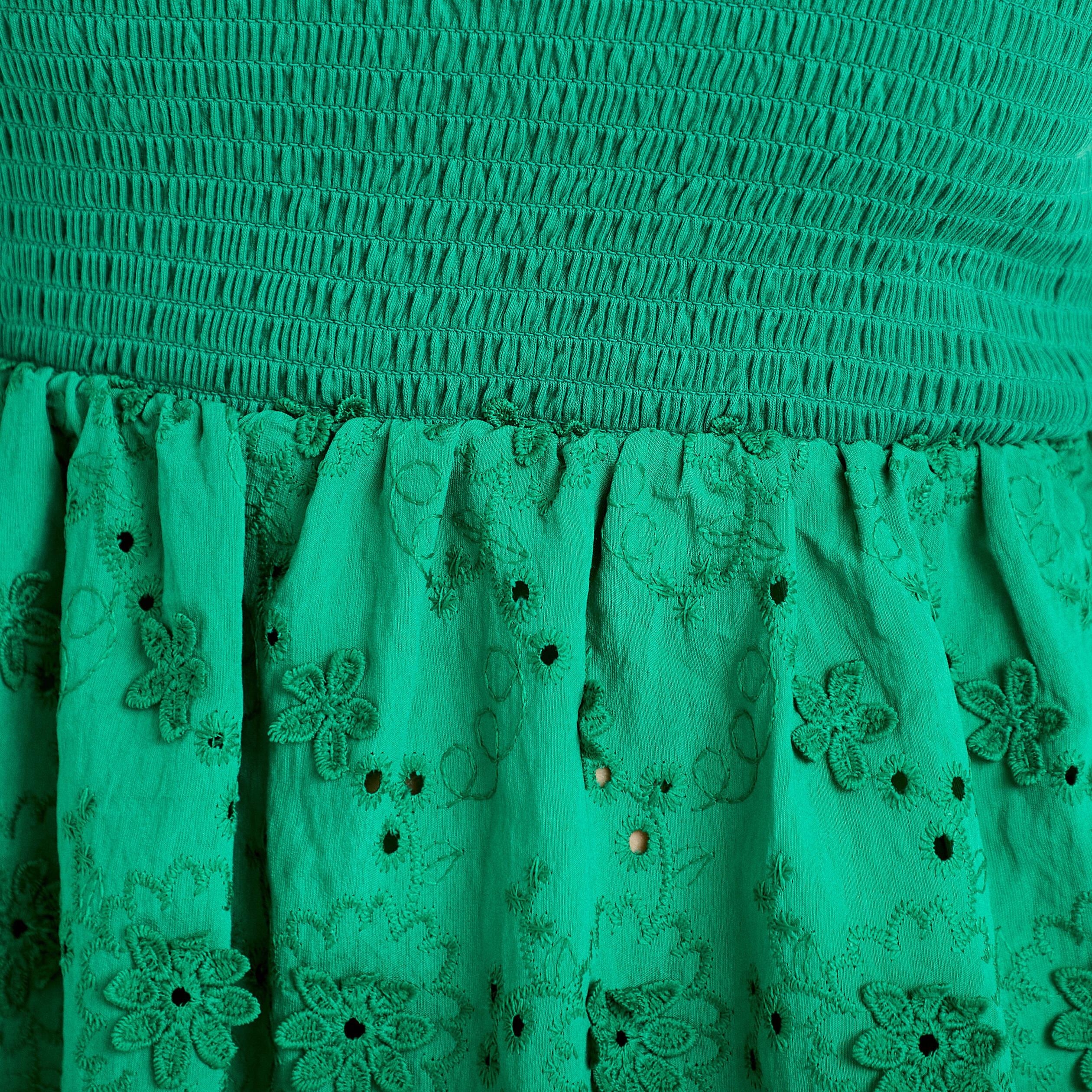 Top bi-mati&egrave;re &agrave; bretelles vert femme
