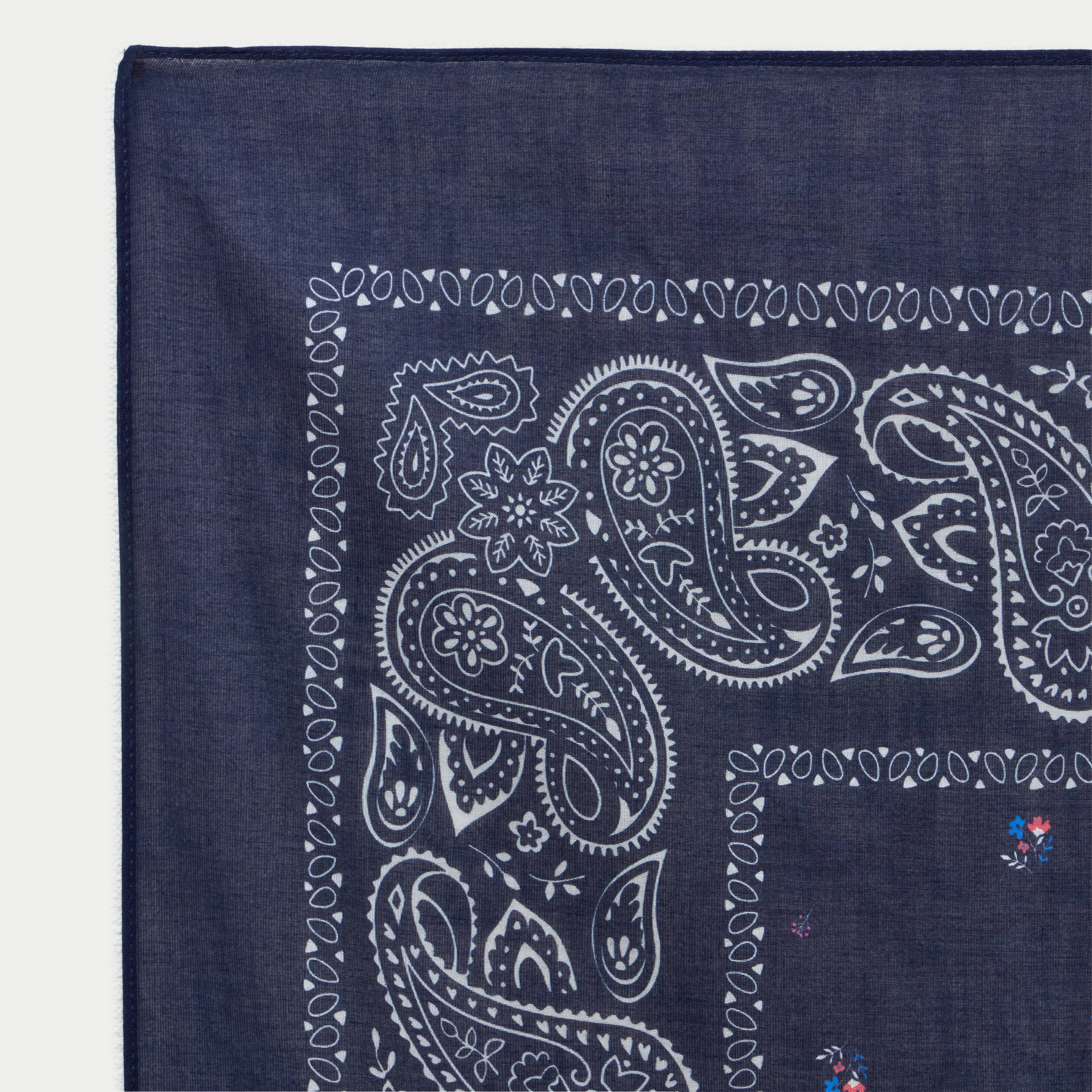 Foulard bleu marine femme