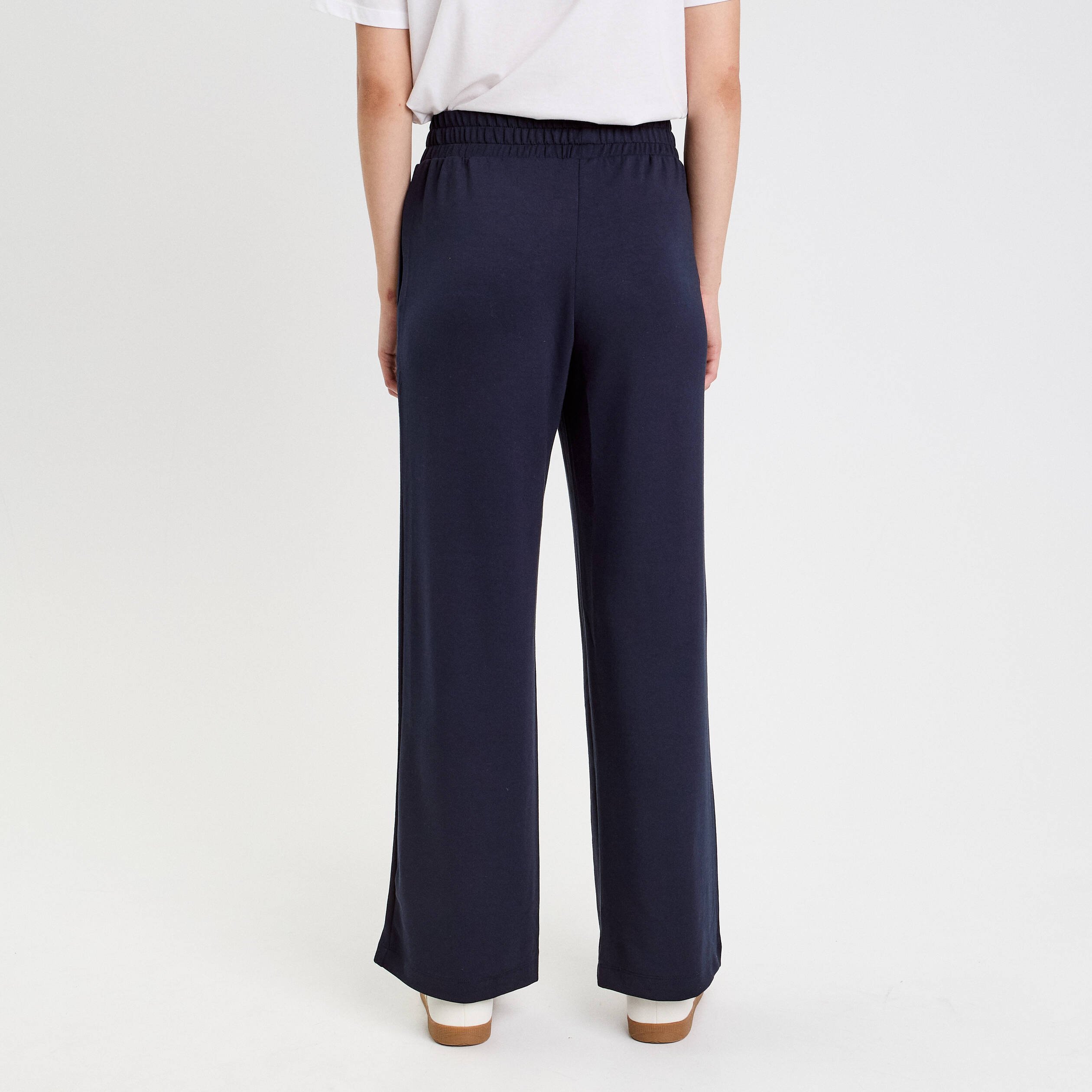 jegging fluide taille standard bleu marine femme Jegging fluide taille standard bleu marine femme