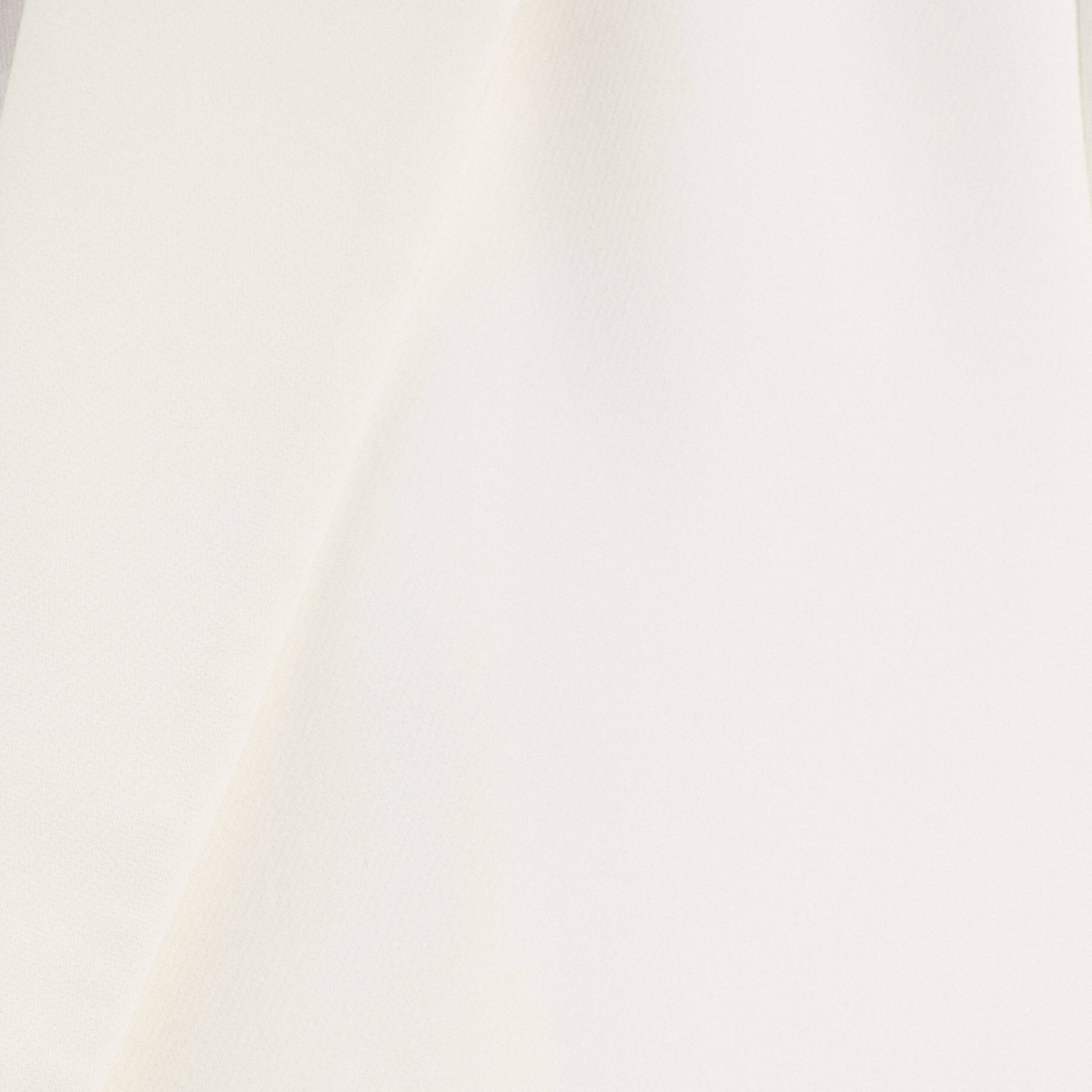 Veste blazer courte ecru femme