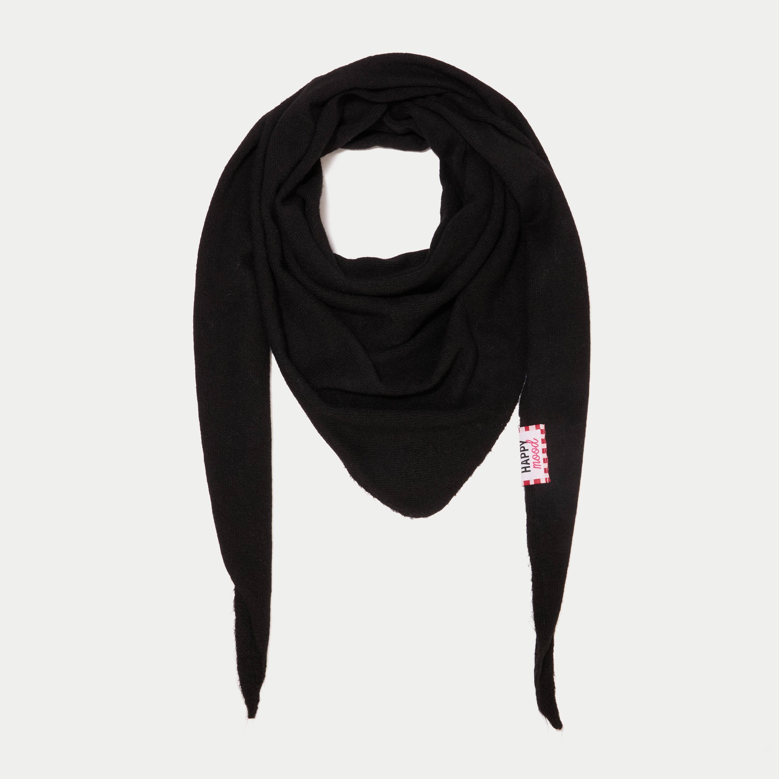 Foulard noir femme