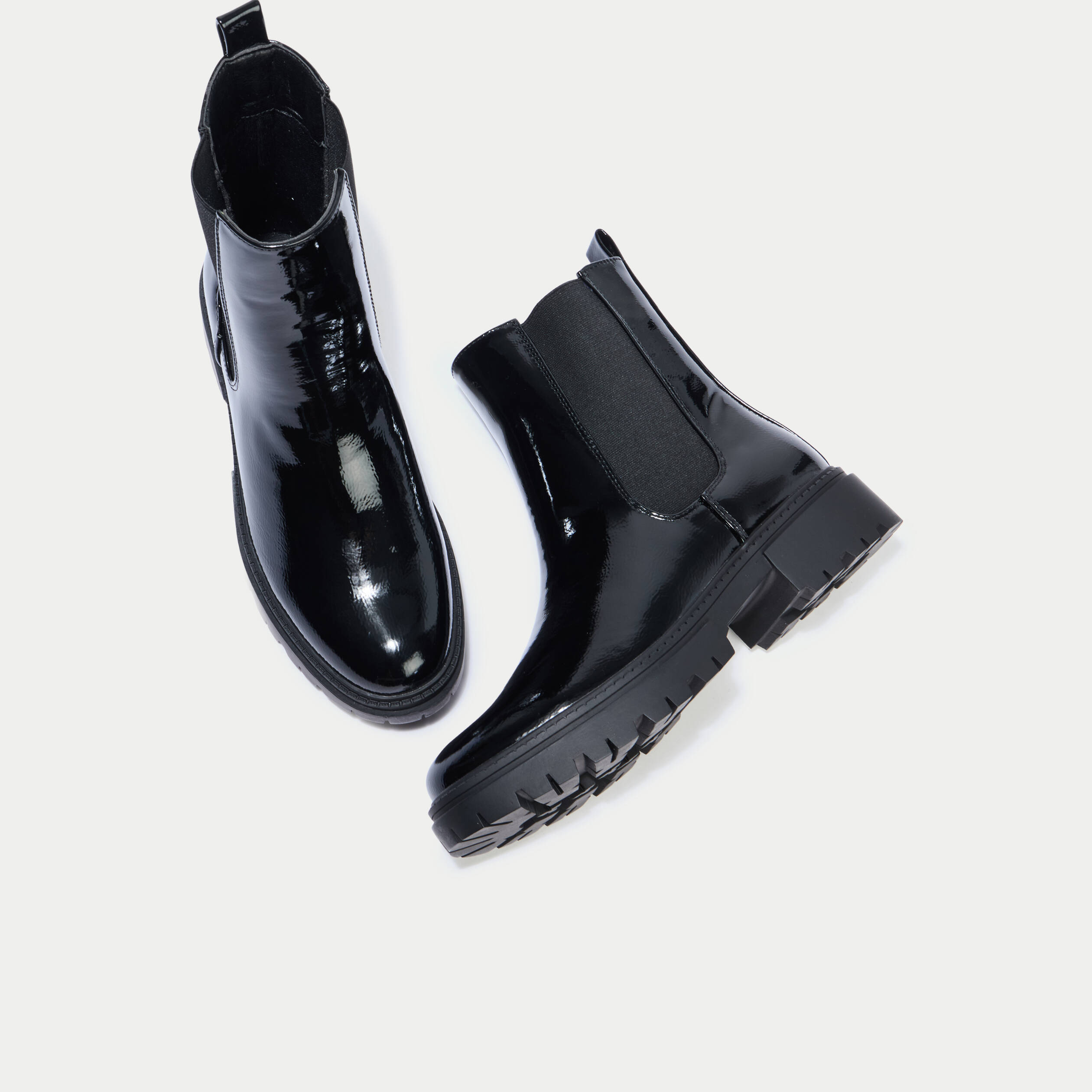 Bottines noir femme