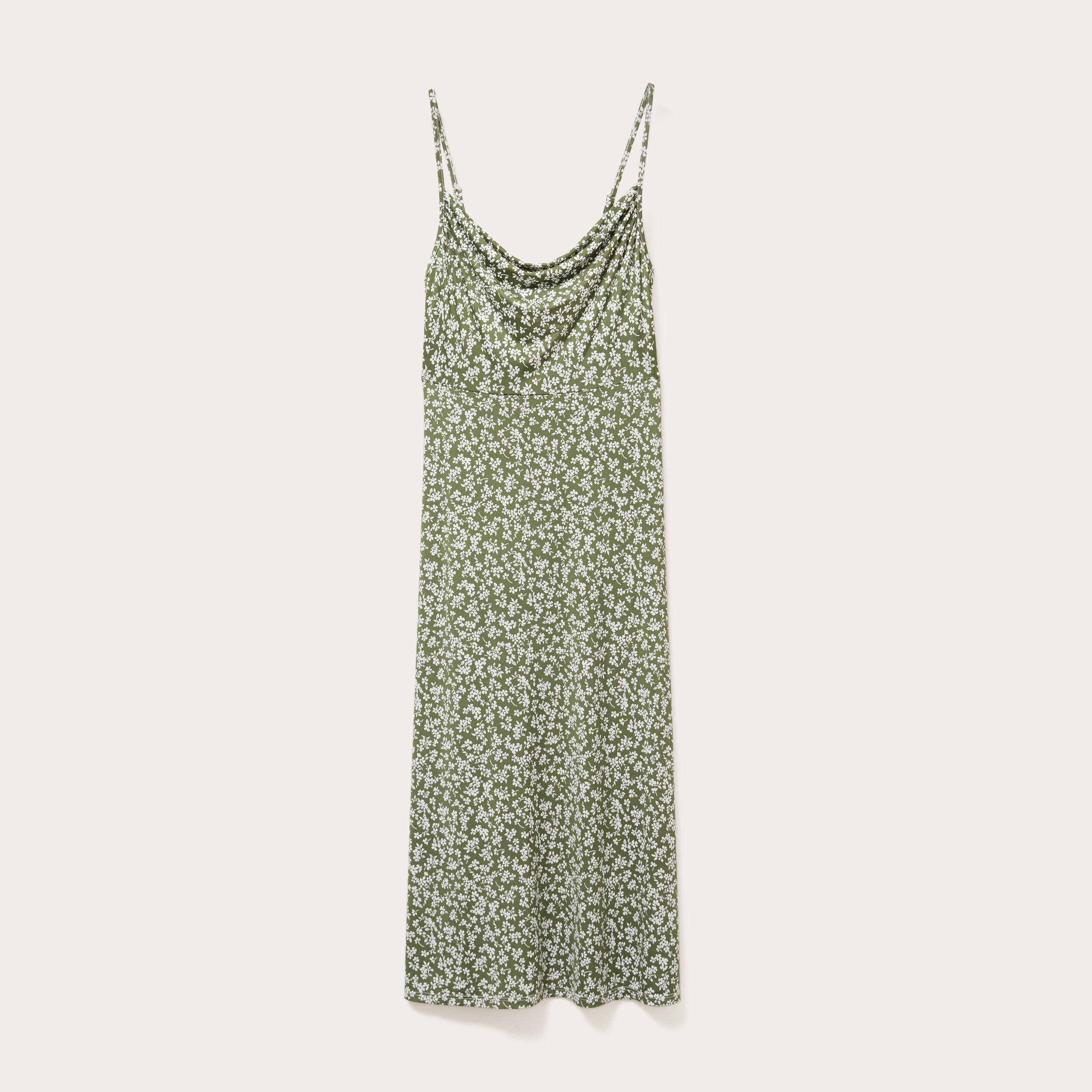 robe longue ajustee vert kaki femme Robe longue ajustée vert kaki femme