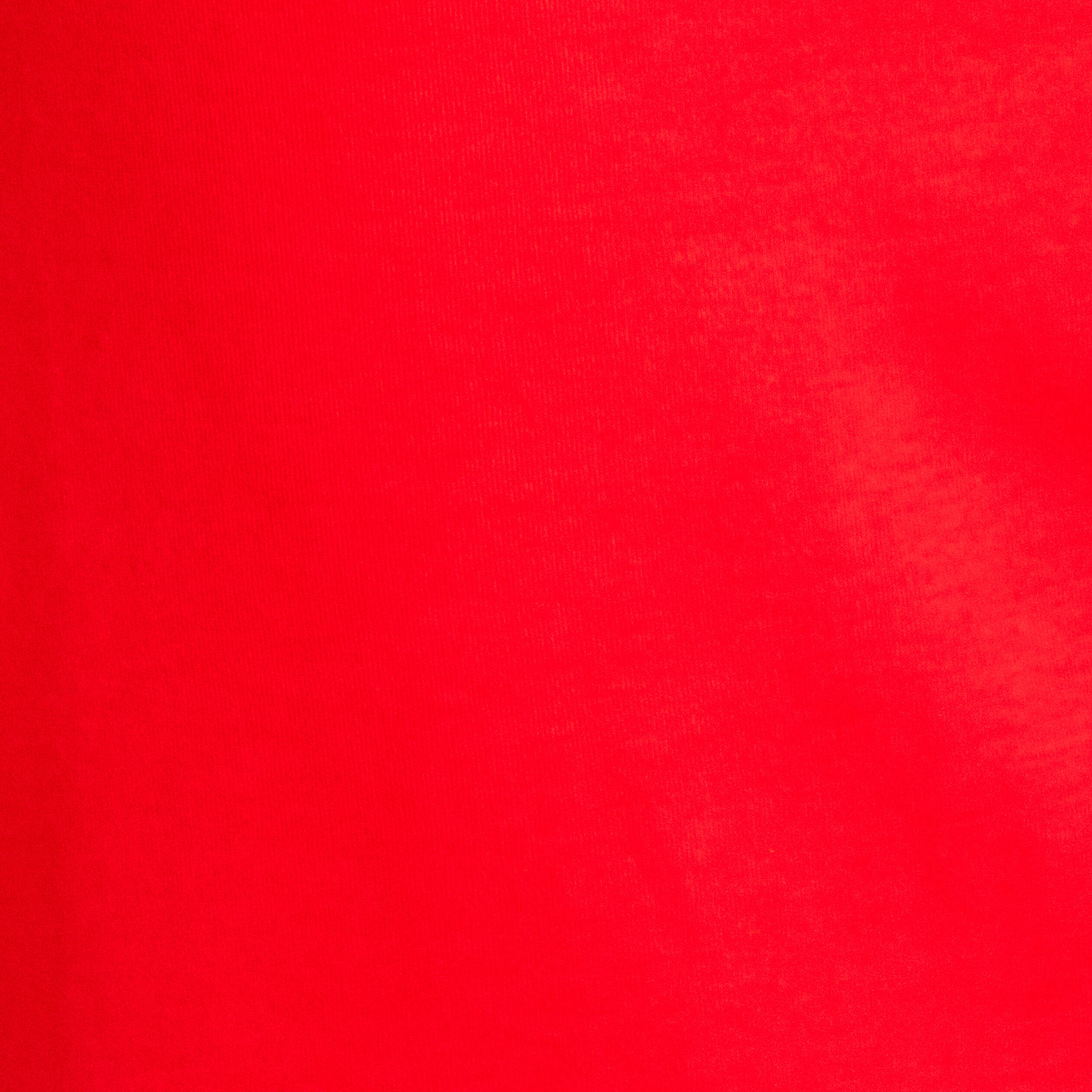 T-shirt col rond sans manches rouge femme