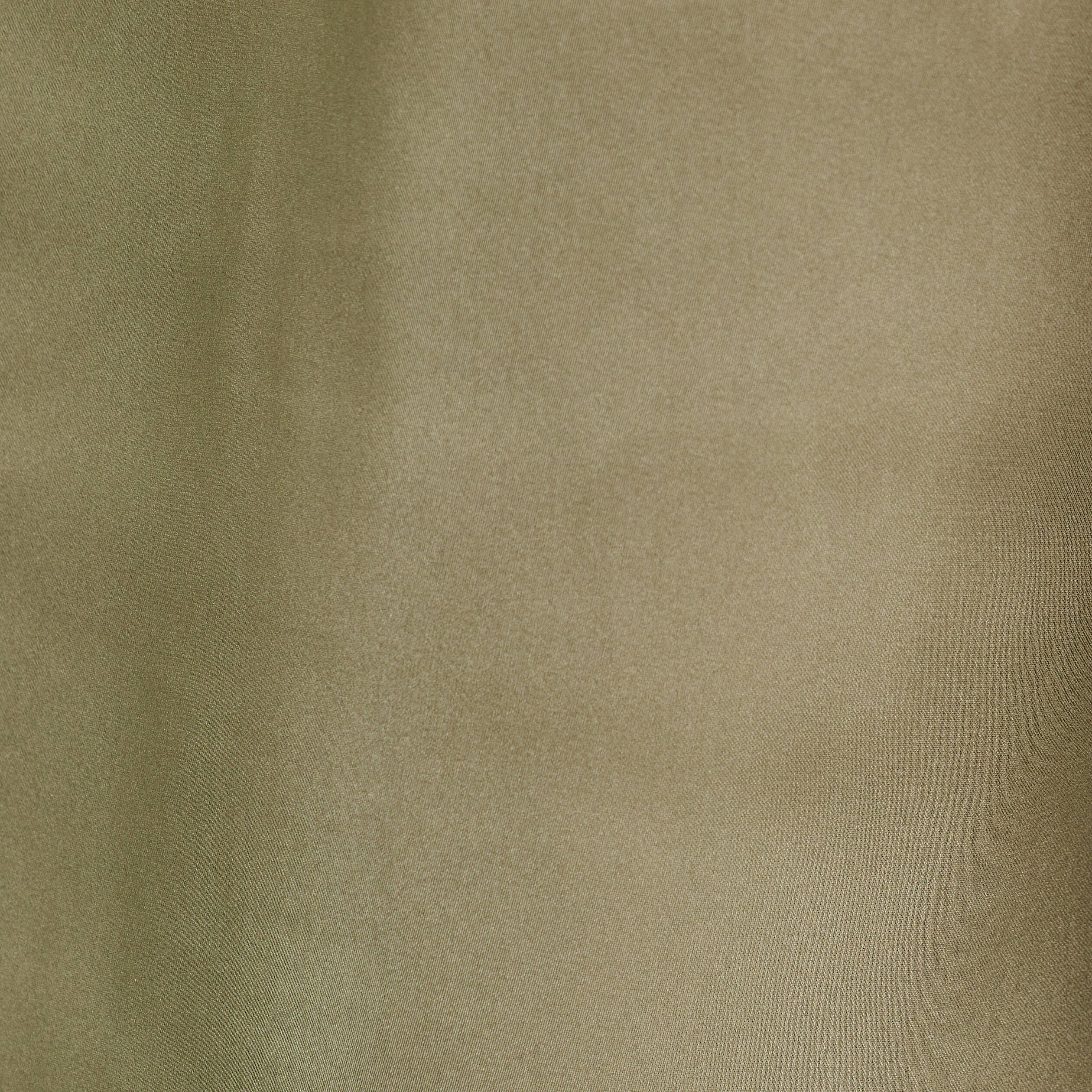 chemise manches longues satin vert kaki femme Chemise manches longues satin vert kaki femme