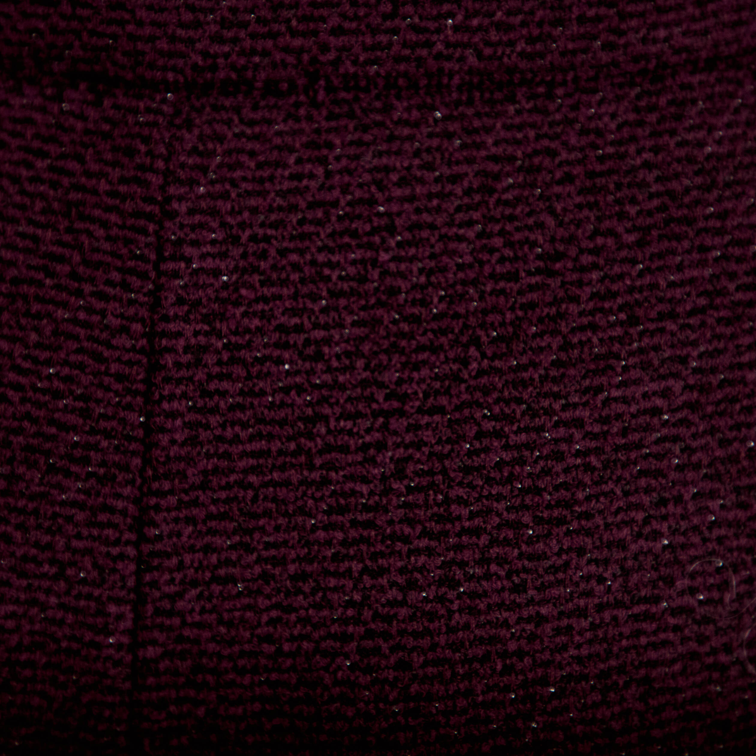 Pantalon bootcut en tweed violet fonc&eacute; femme