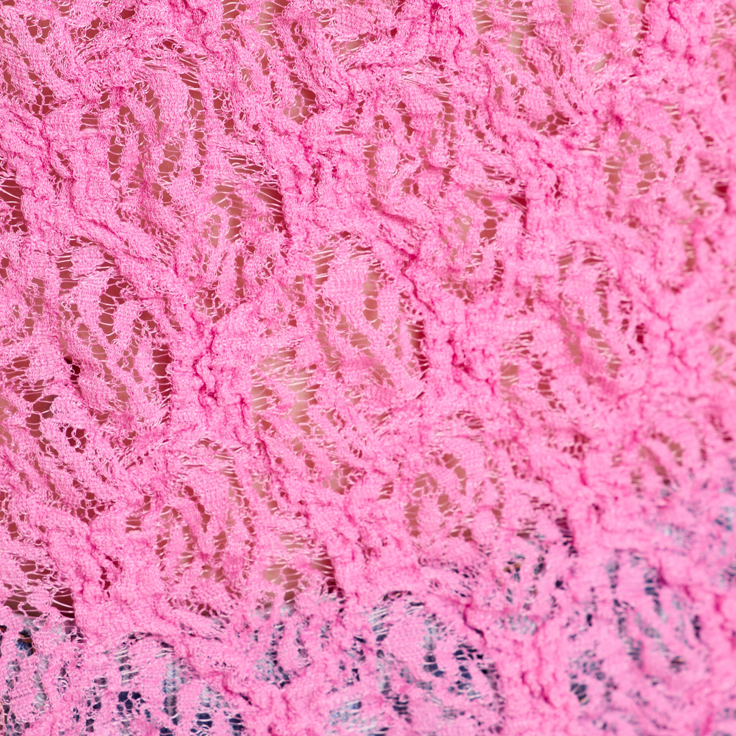 bandeau ajuste sans manches dentelle rose femme Bandeau ajusté sans manches dentelle rose femme