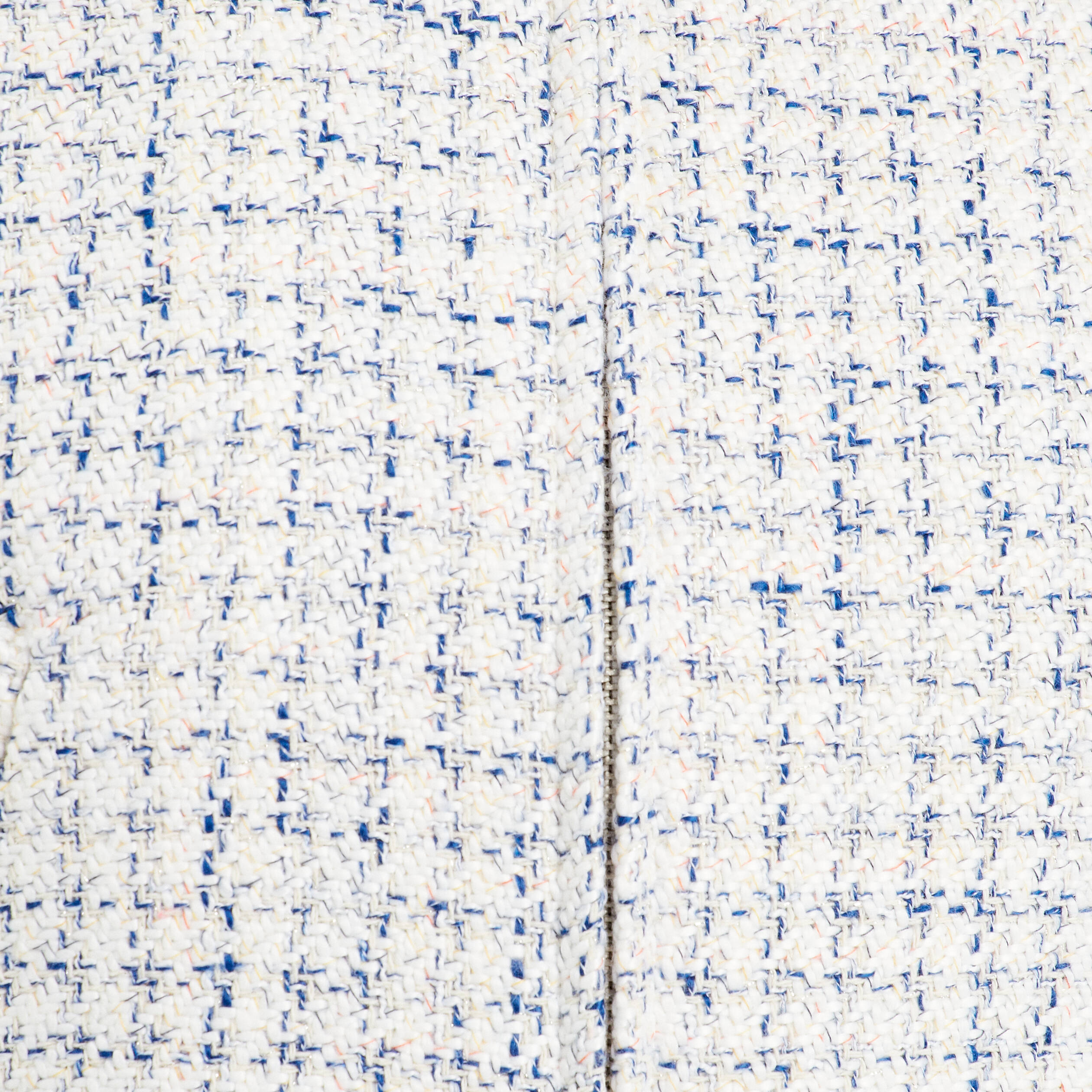 Veste courte oversize zipp&eacute;e blanc femme