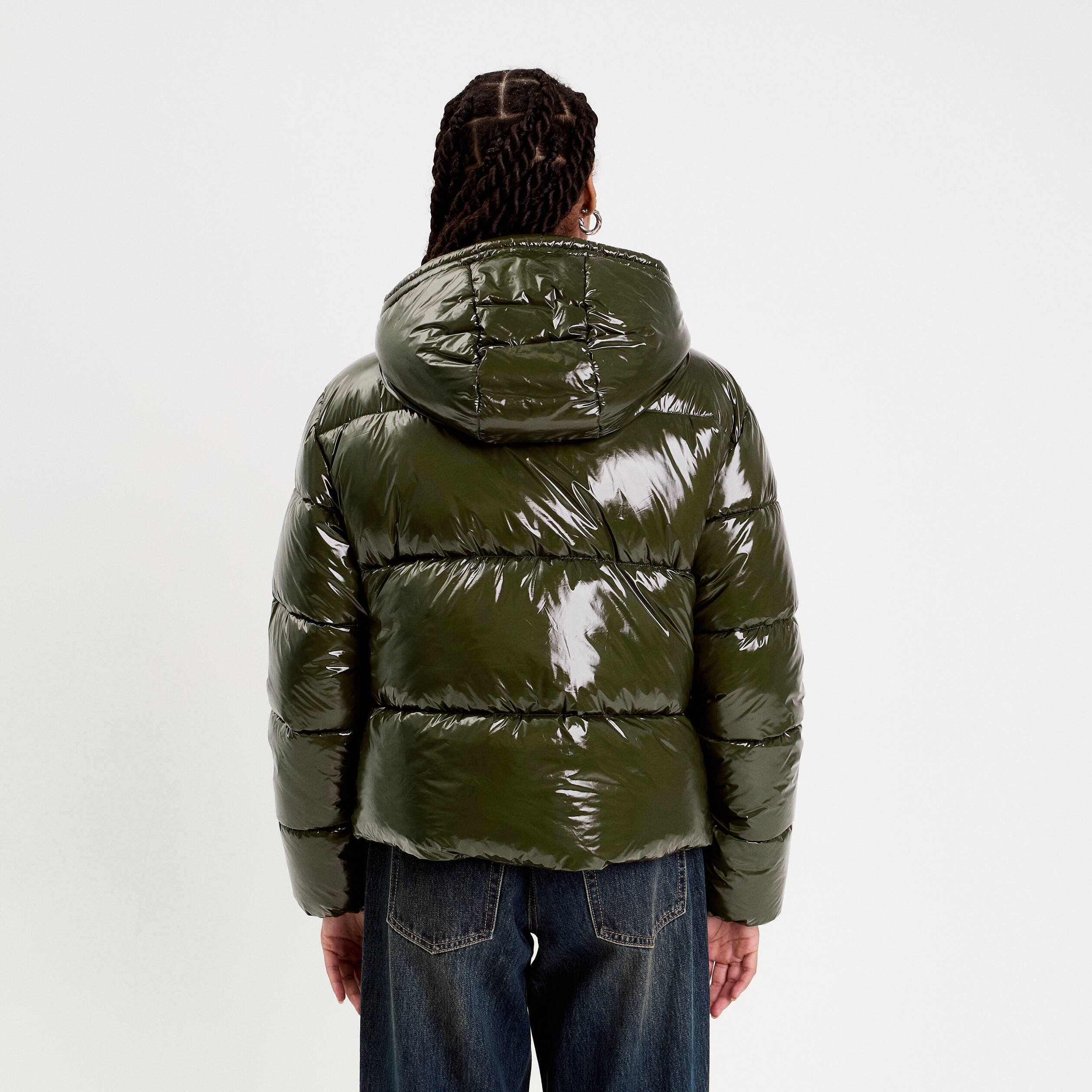 Doudoune Capuche Doudoune Caroll Kaki Vert Kaki Femme Parka Caroll