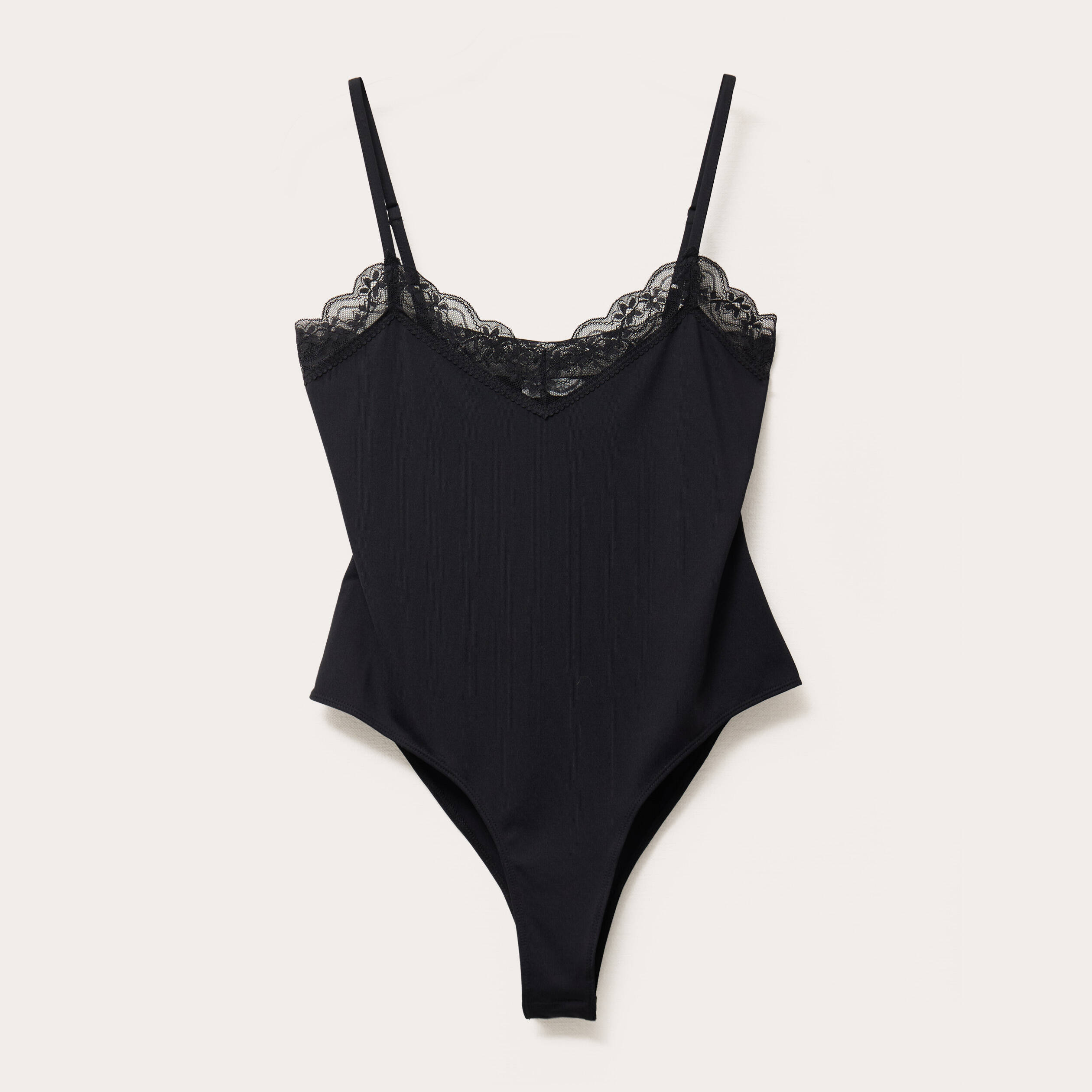 Body avec dentelle noir femme
