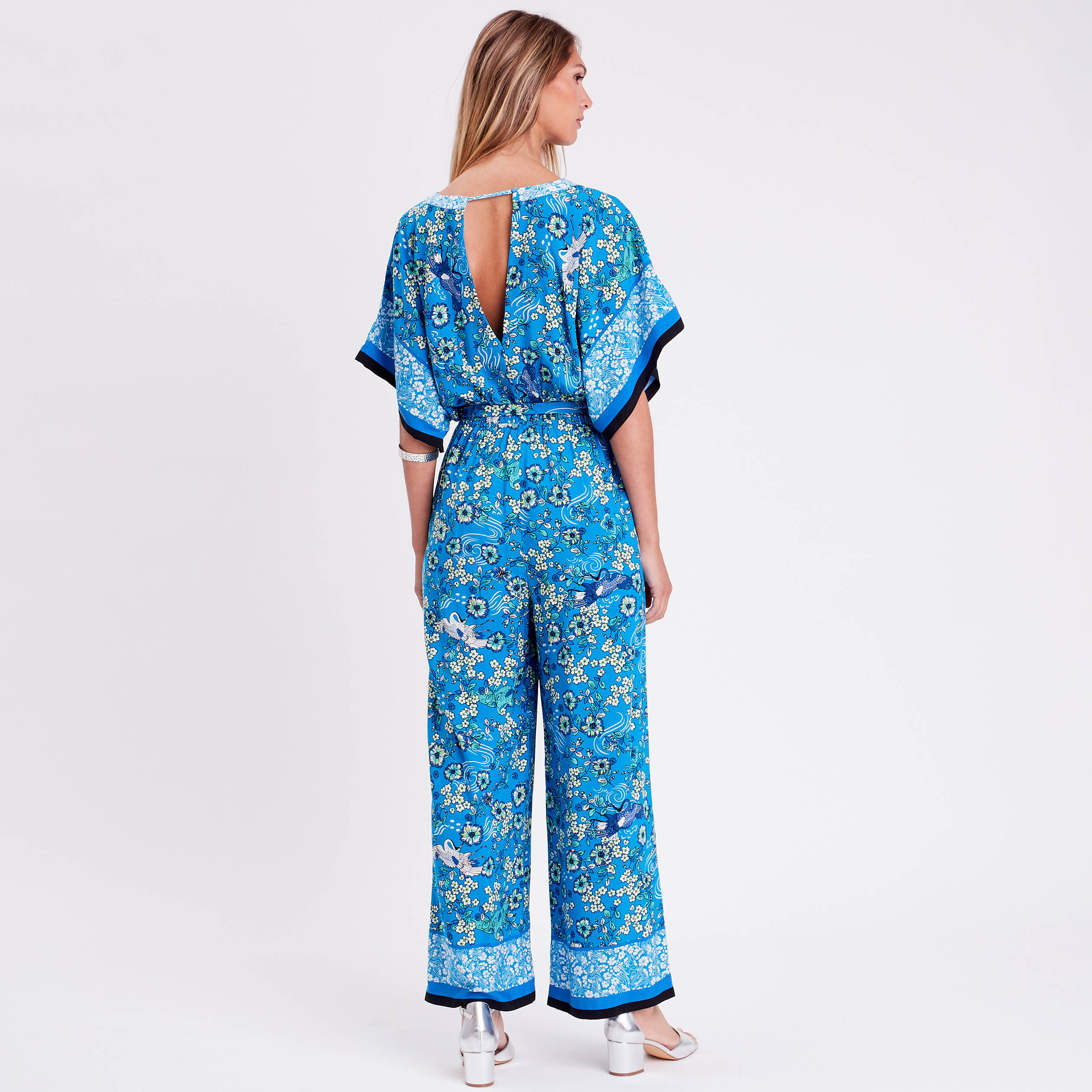 vera combinaison pantalon large bleue - Pain de Sucre