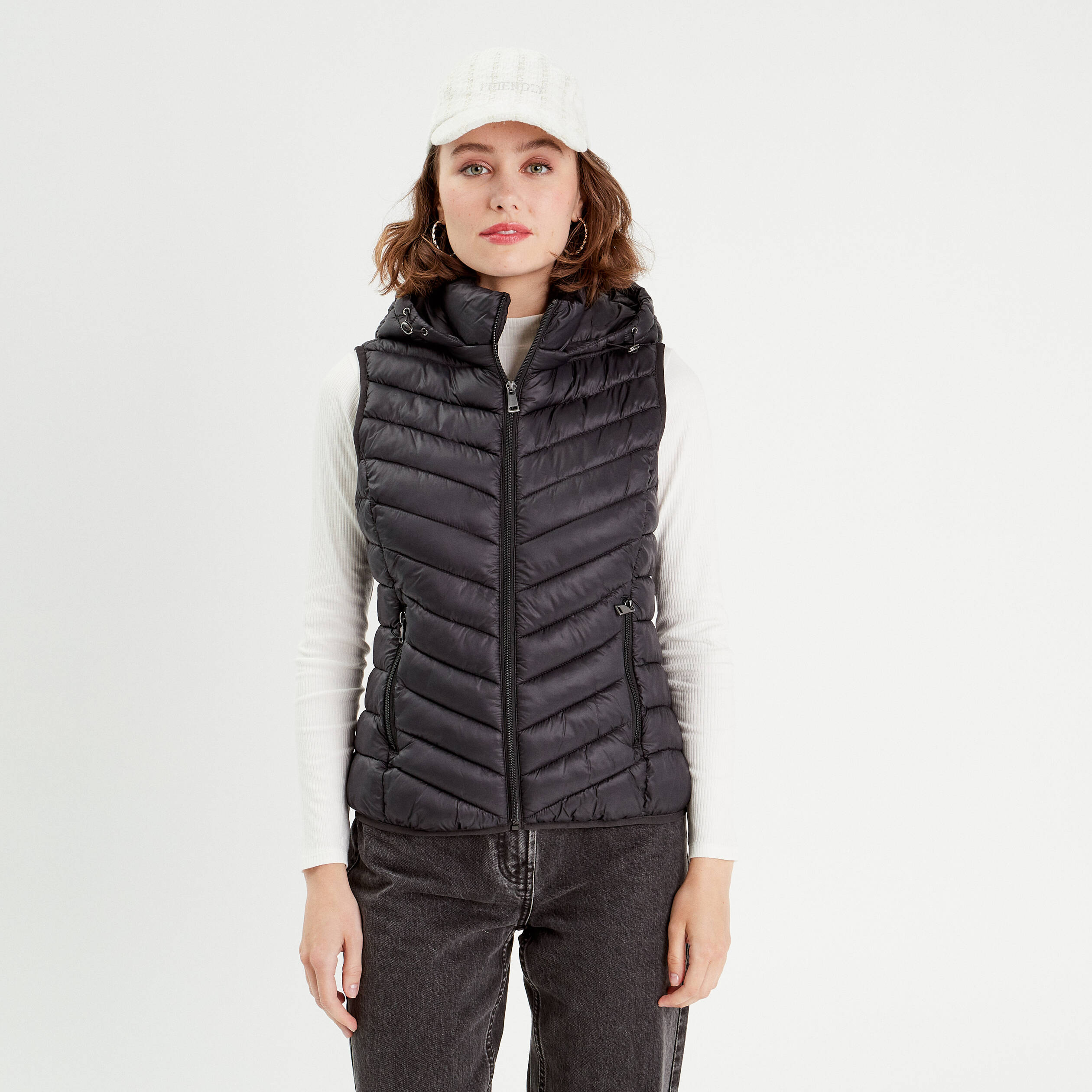 Doudoune Sans Manche Femme Bonobo Bonobo Pull Pull Sans Manche