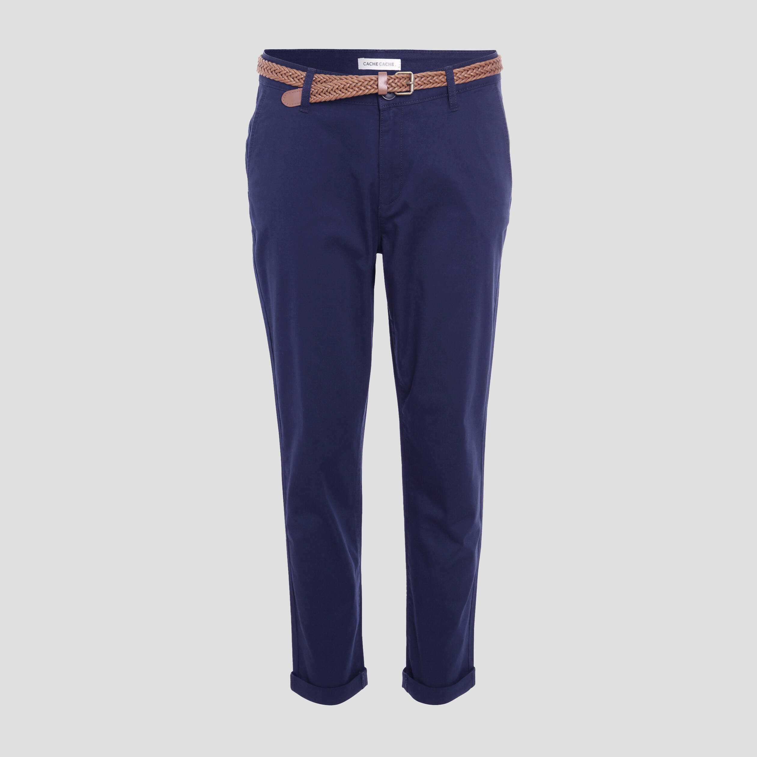 Chino femme bleu marine deals