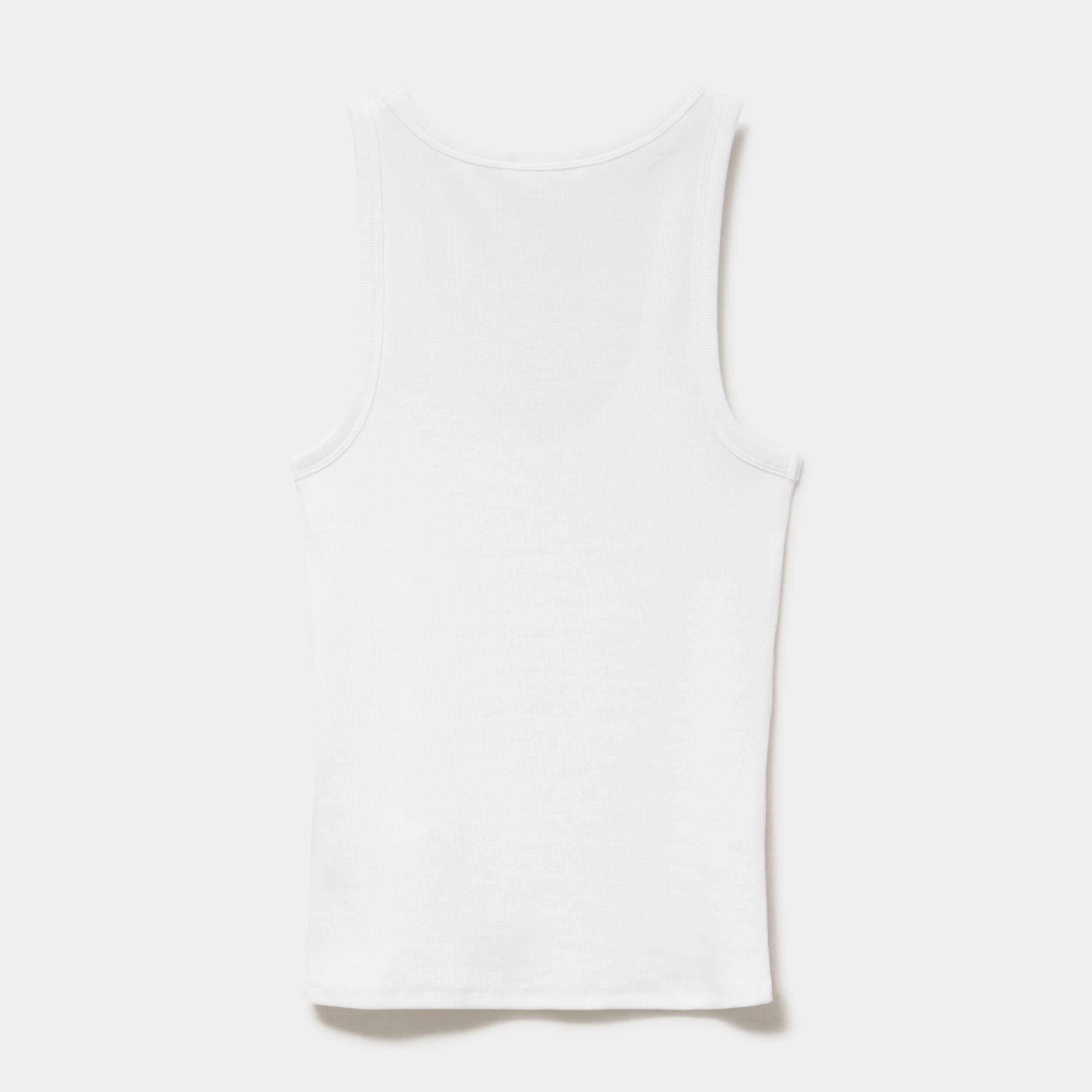 D&eacute;bardeur c&ocirc;tel&eacute; ajust&eacute; col v blanc femme