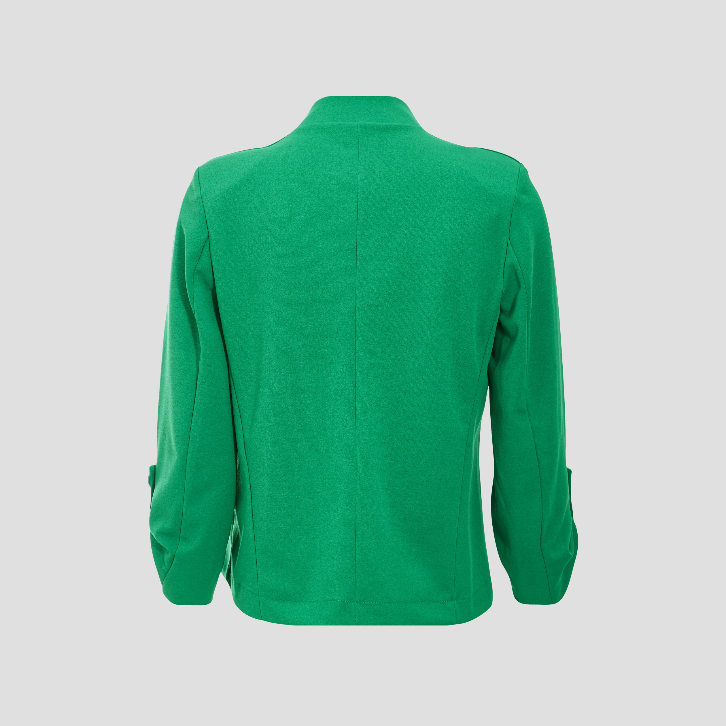 veste droite fluide vert femme Veste droite fluide vert femme