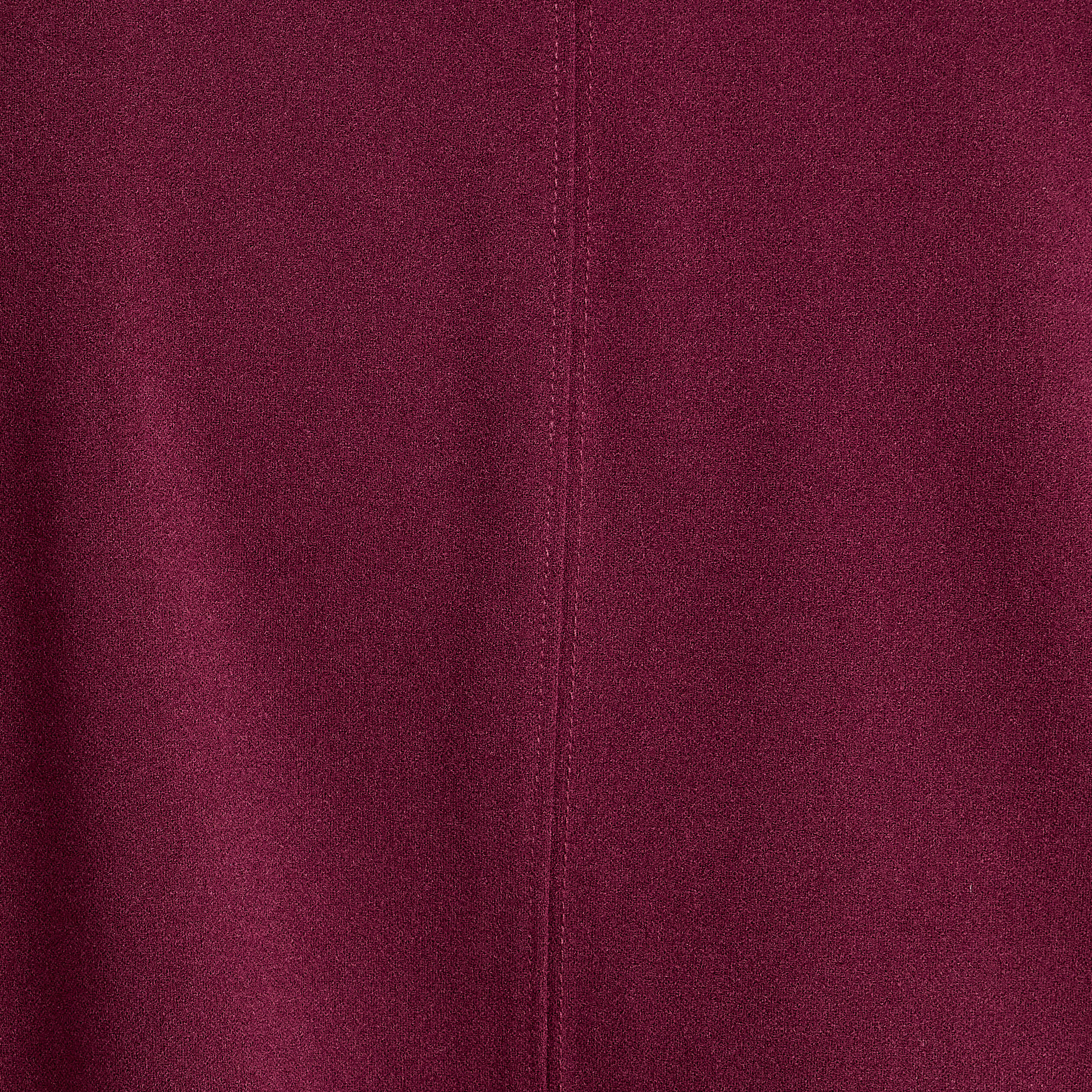 Sweat zippé manches longues prune femme