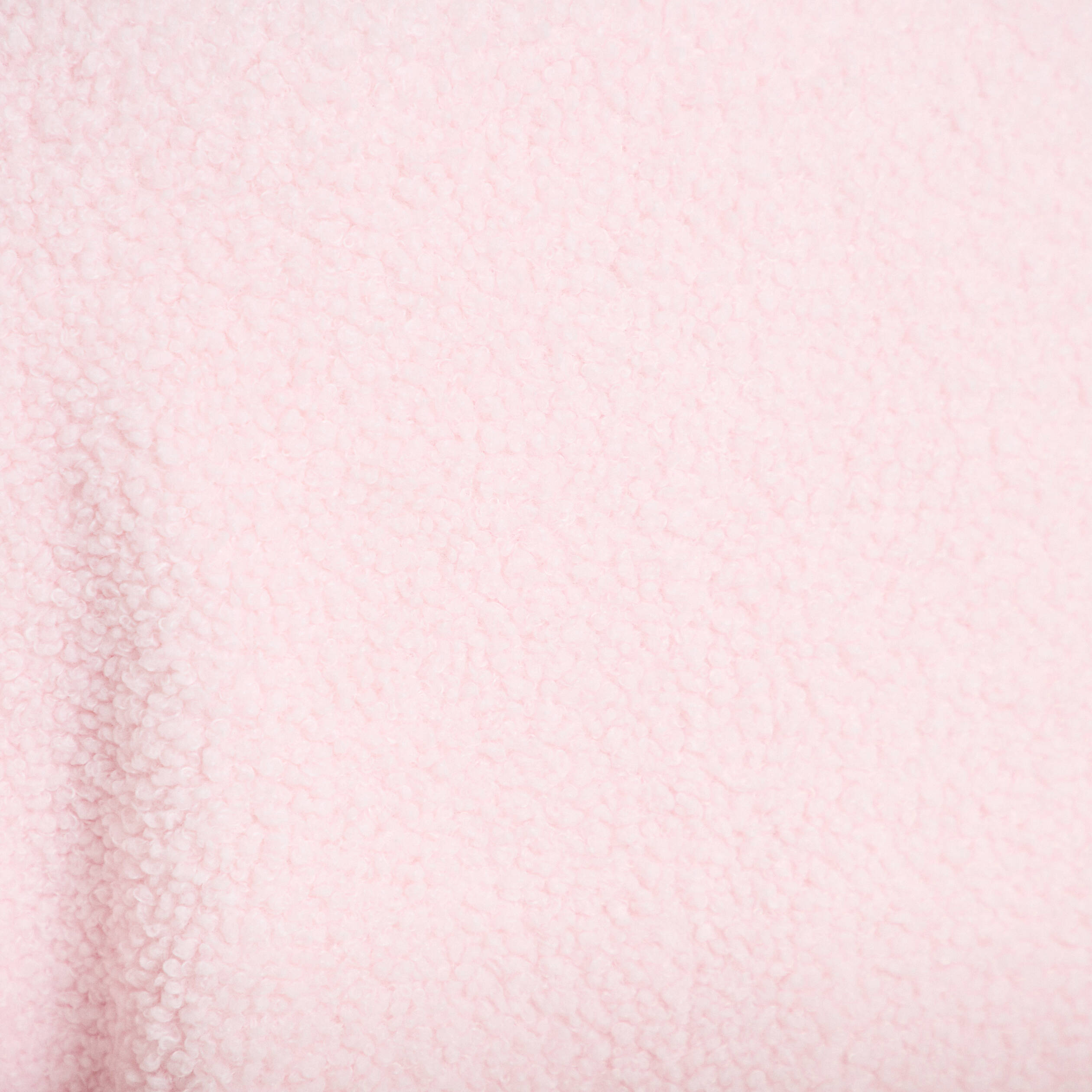 Gilet sans manches effet polaire rose clair femme