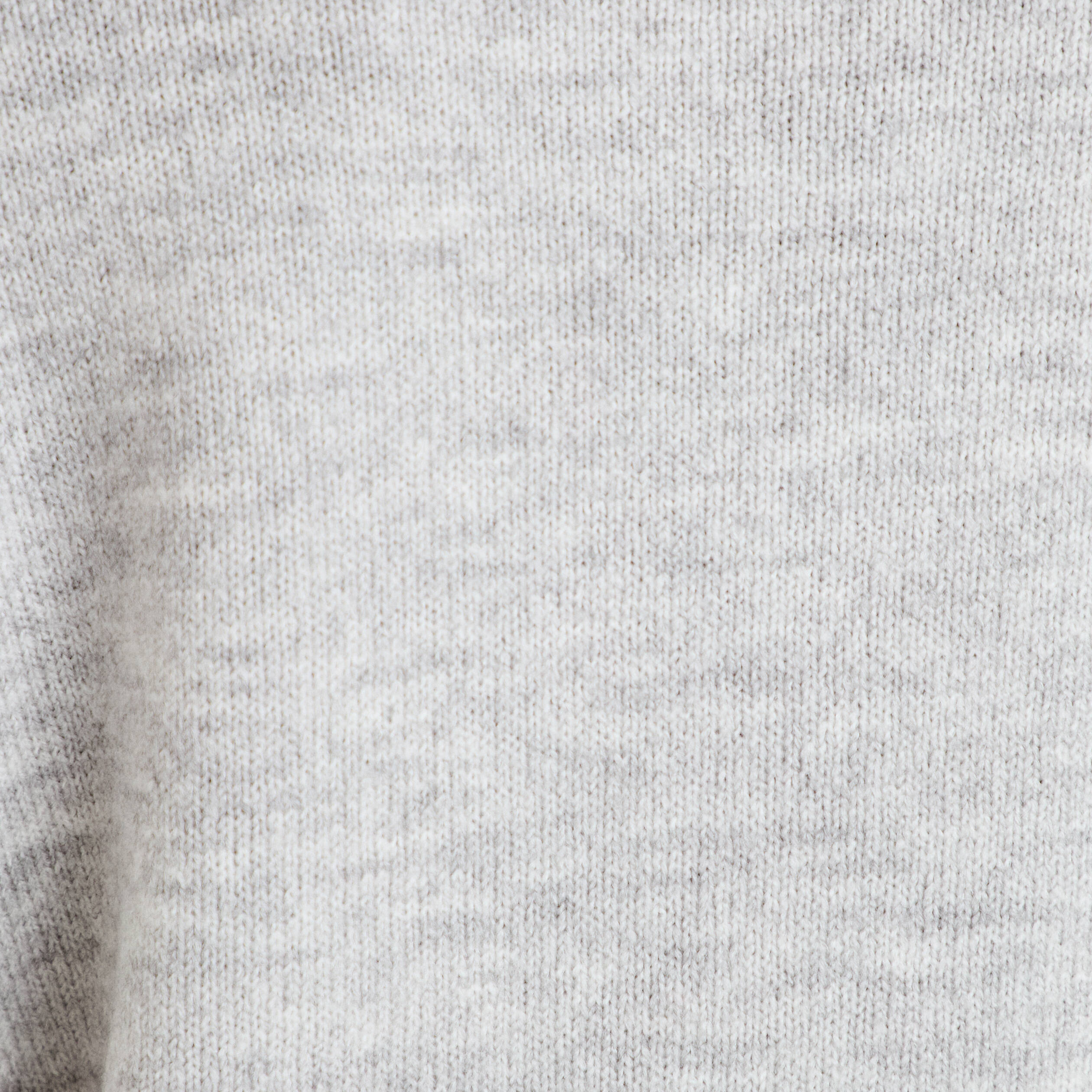 Pull manches longues gris clair femme
