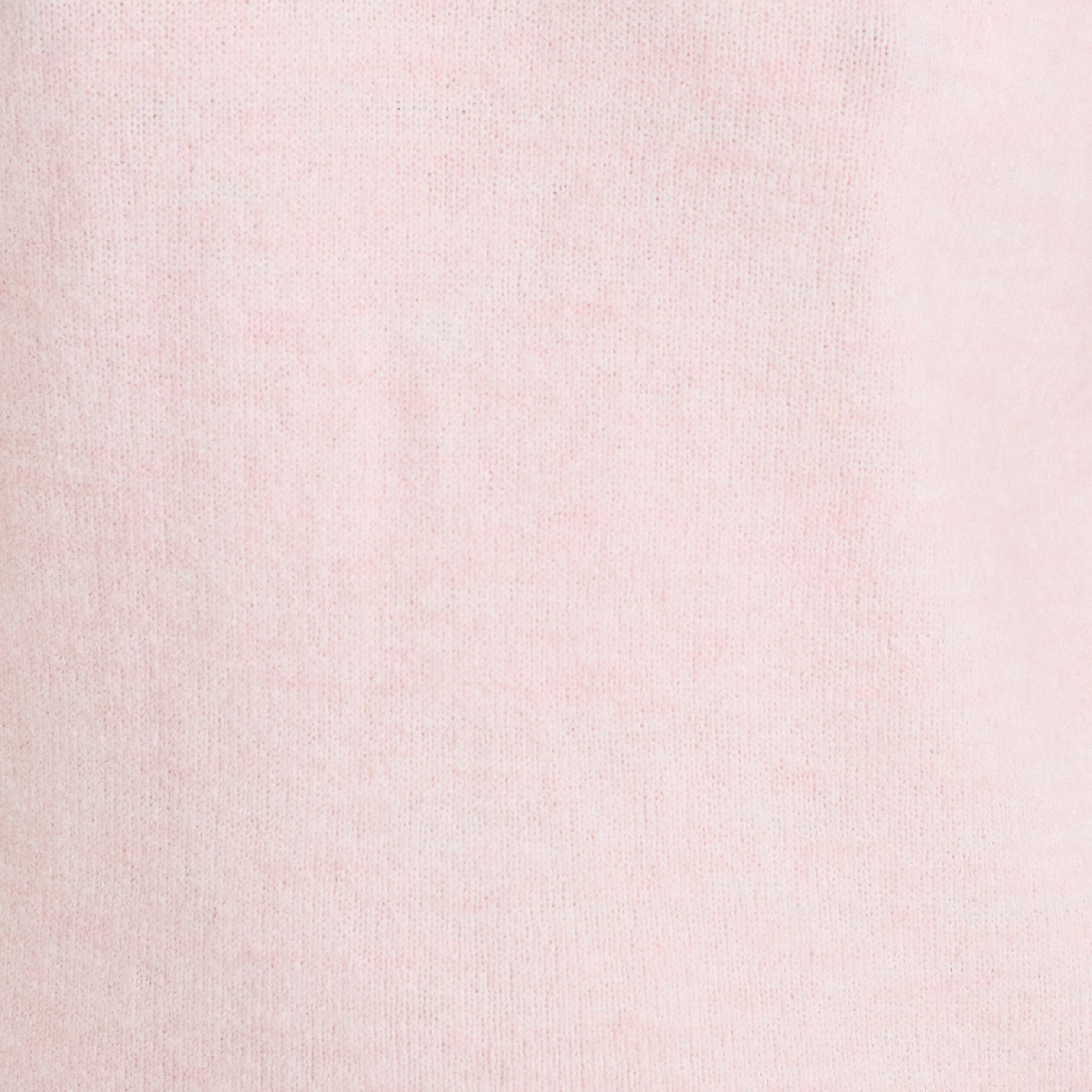 Pull ample manches courtes rose clair femme