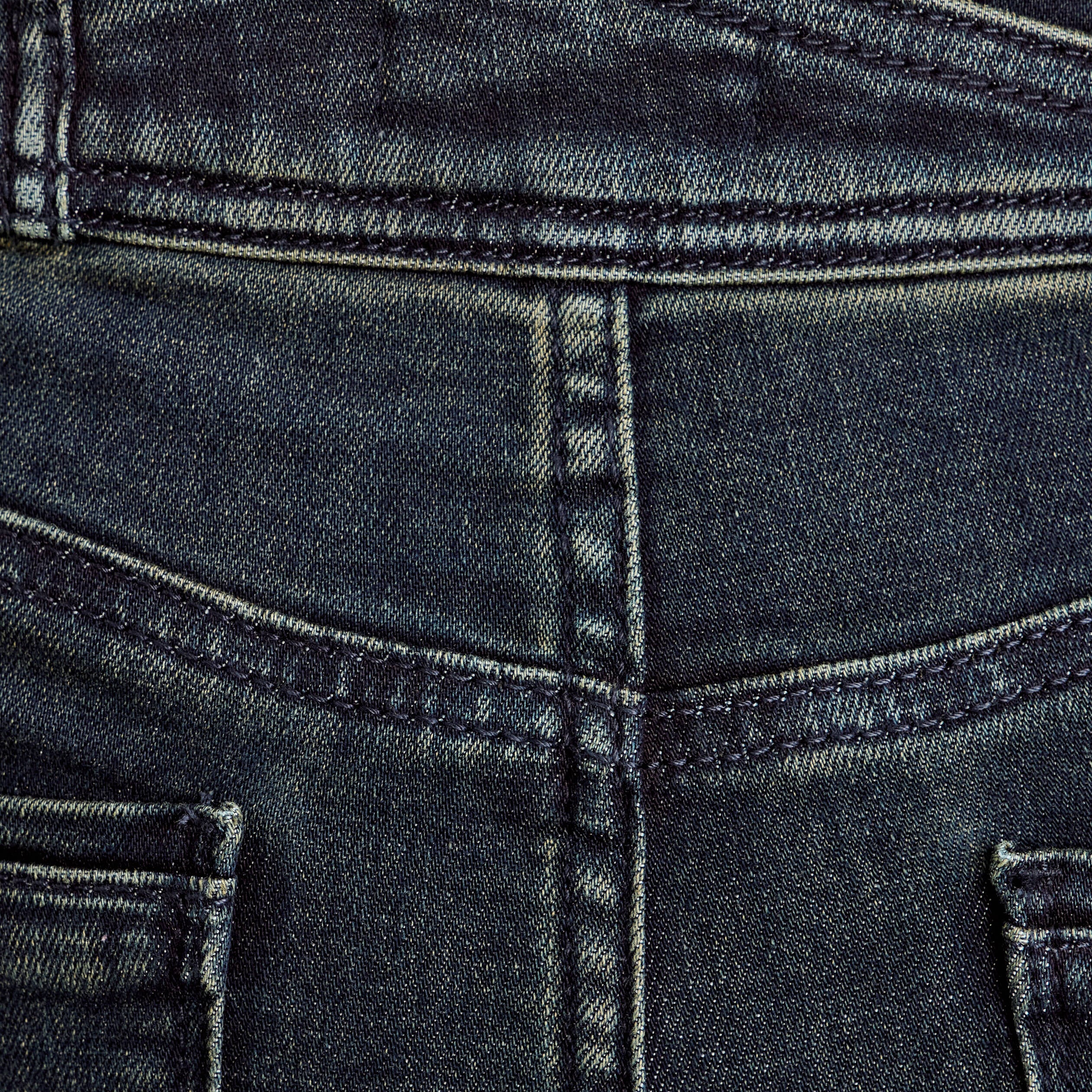 Jeans slim push-up denim blue black femme