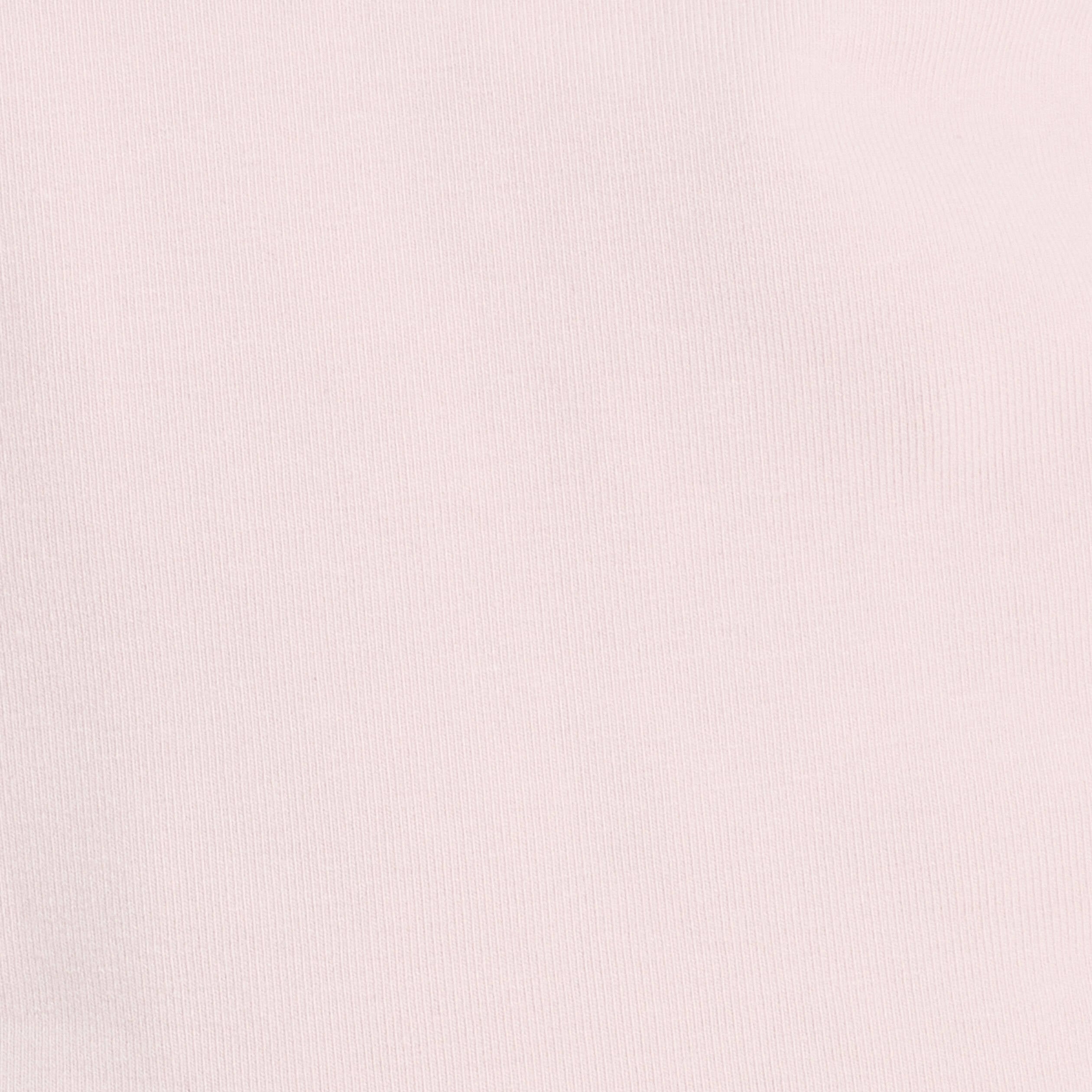 T-shirt cropped rose clair femme