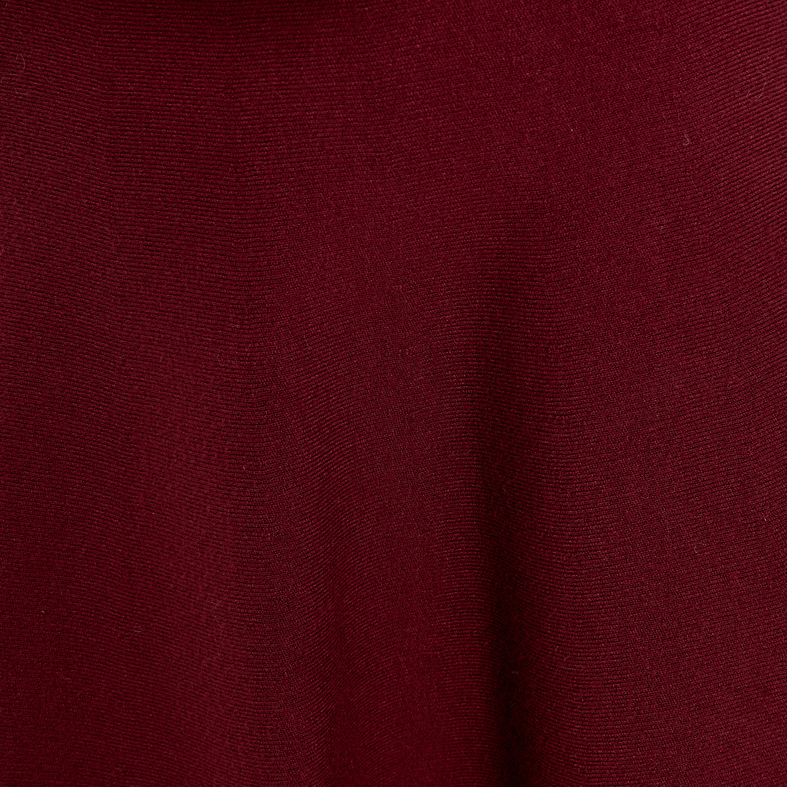 Jupe &eacute;vas&eacute;e en maille bordeaux femme