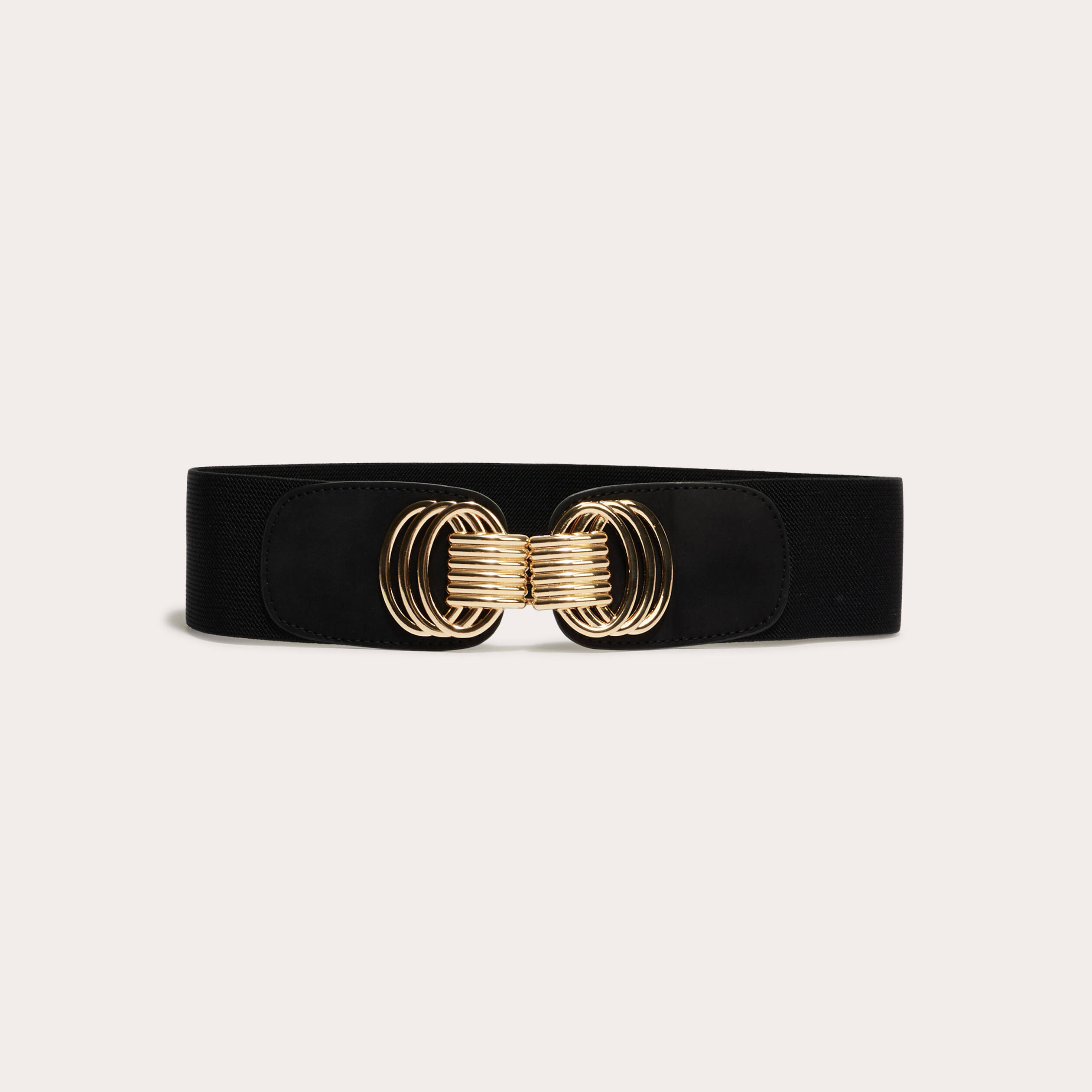 ceinture elastiquee large noir femme Ceinture élastiquée large noir femme