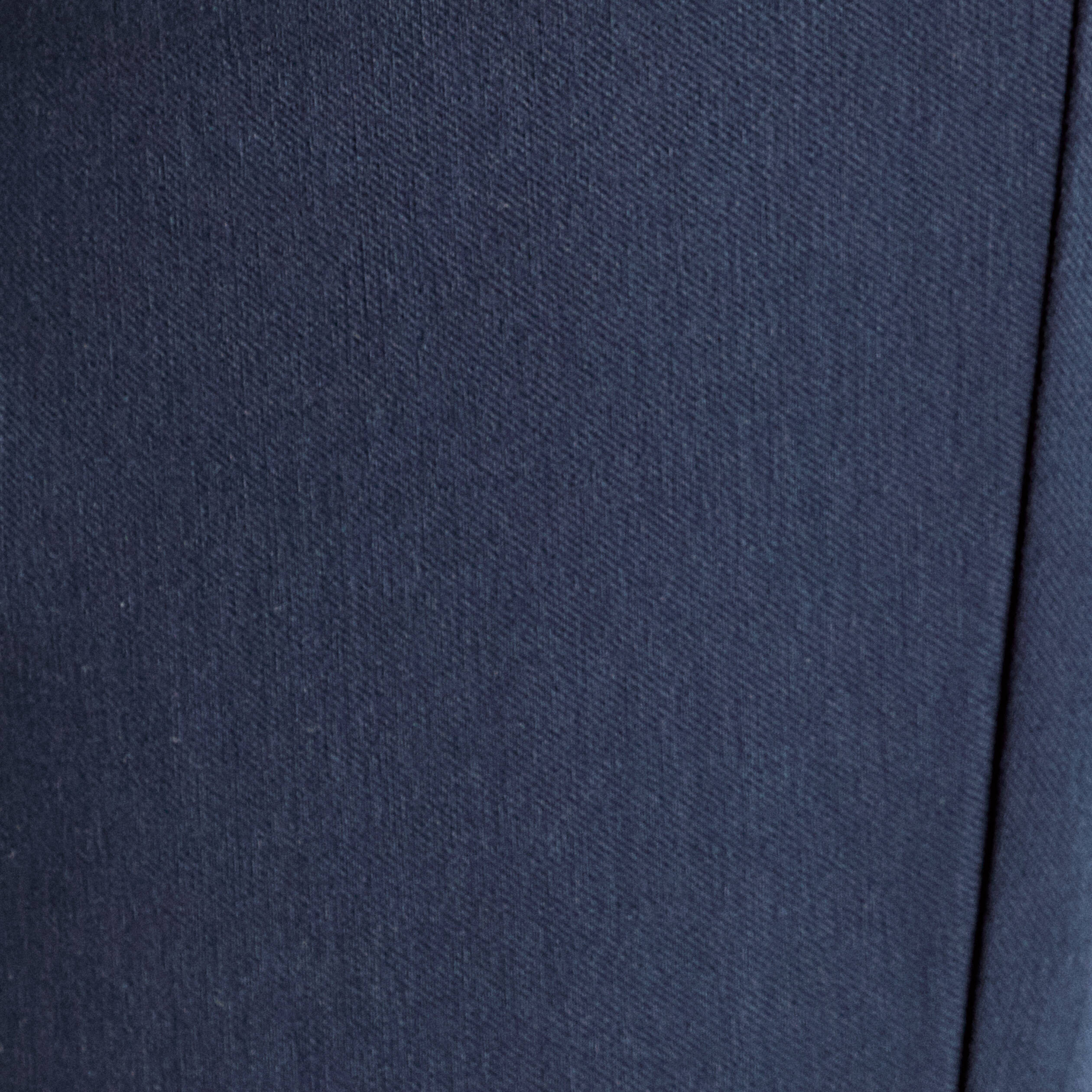 Pantalon bootcut &agrave; pont bleu marine femme