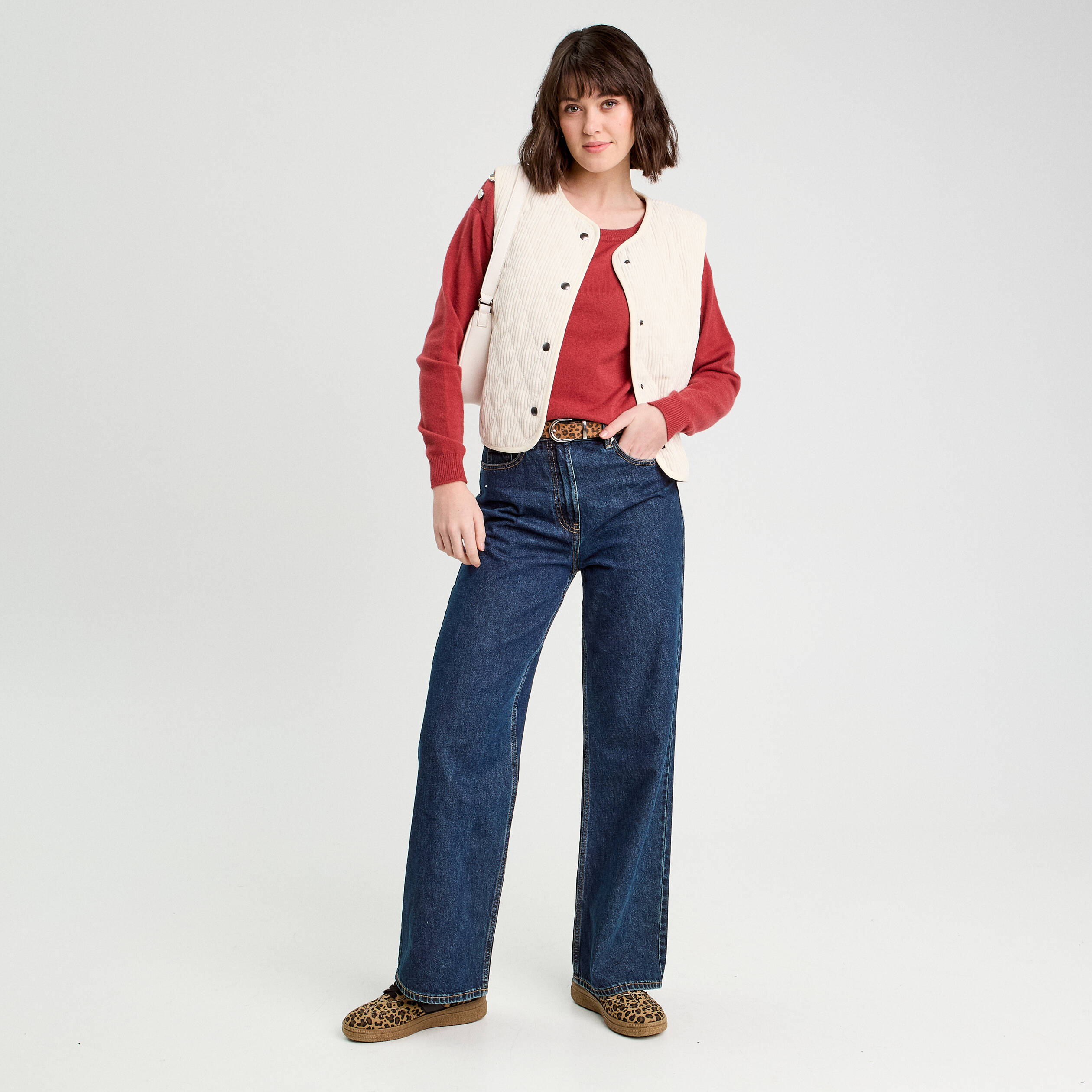pull avec boutons epaules vieux rose femme Pull avec boutons épaules vieux rose femme